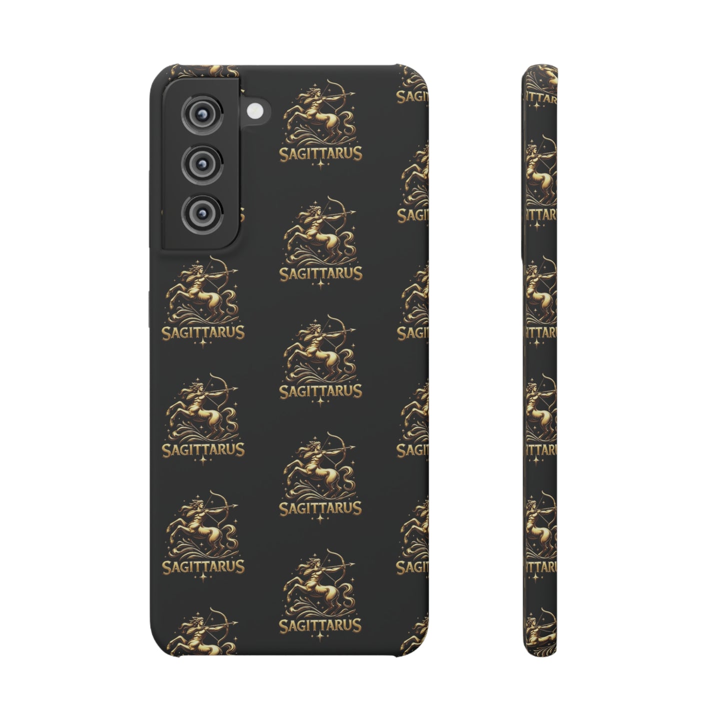 Sagittarius Patterned Snap Cases