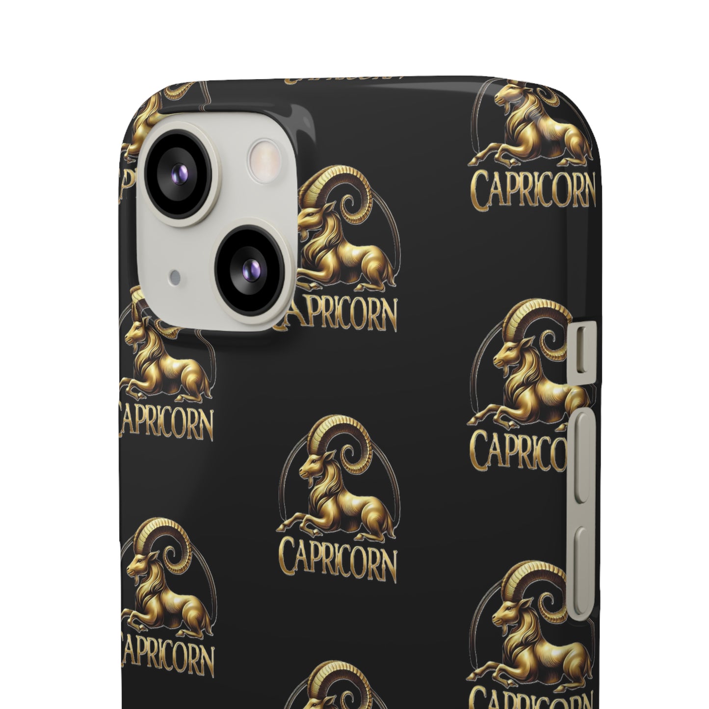 Capricorn Patterned Snap Cases