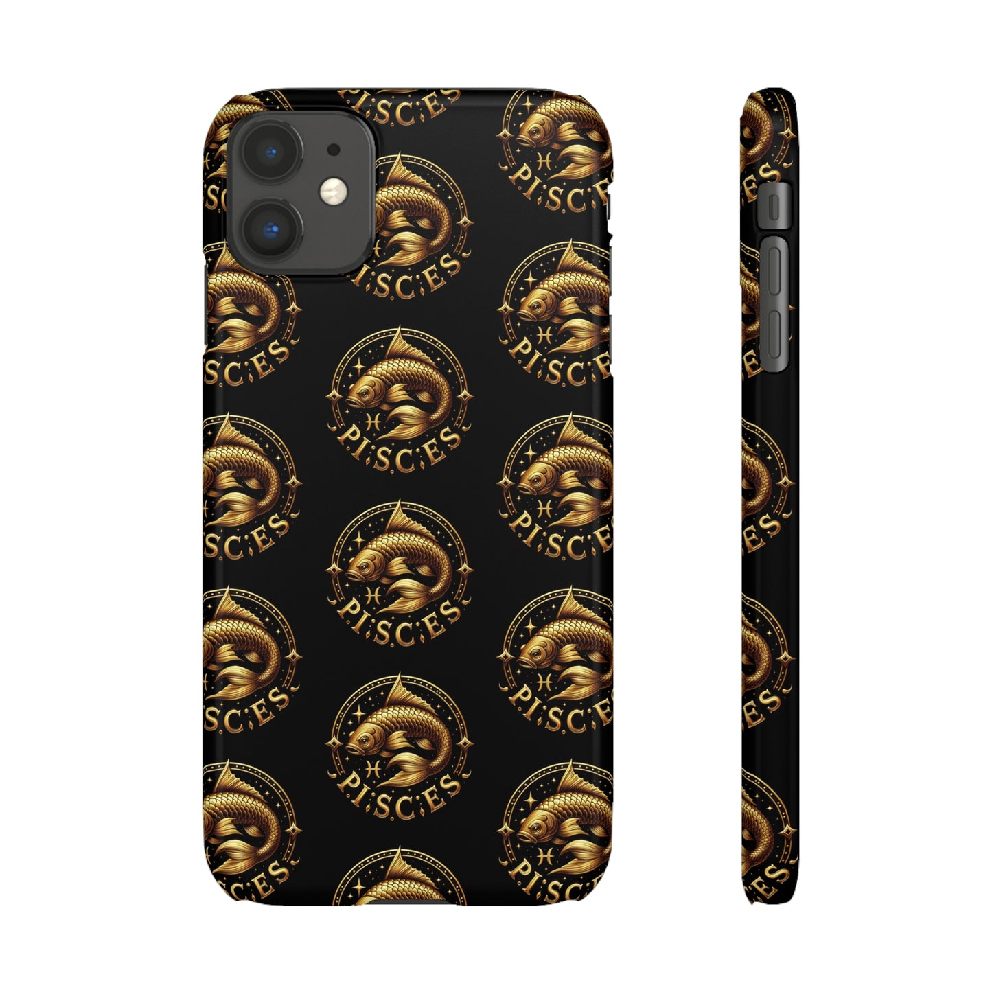 Pisces Patterned Snap Cases