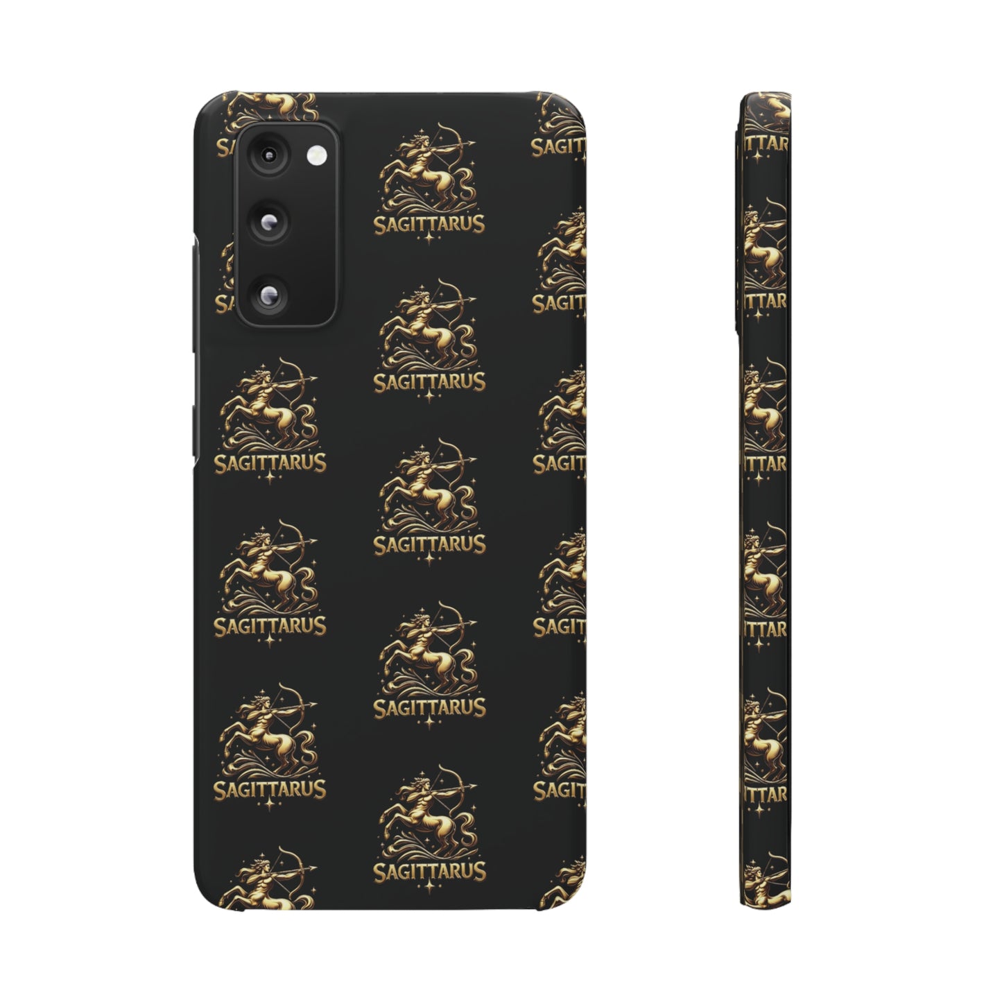 Sagittarius Patterned Snap Cases