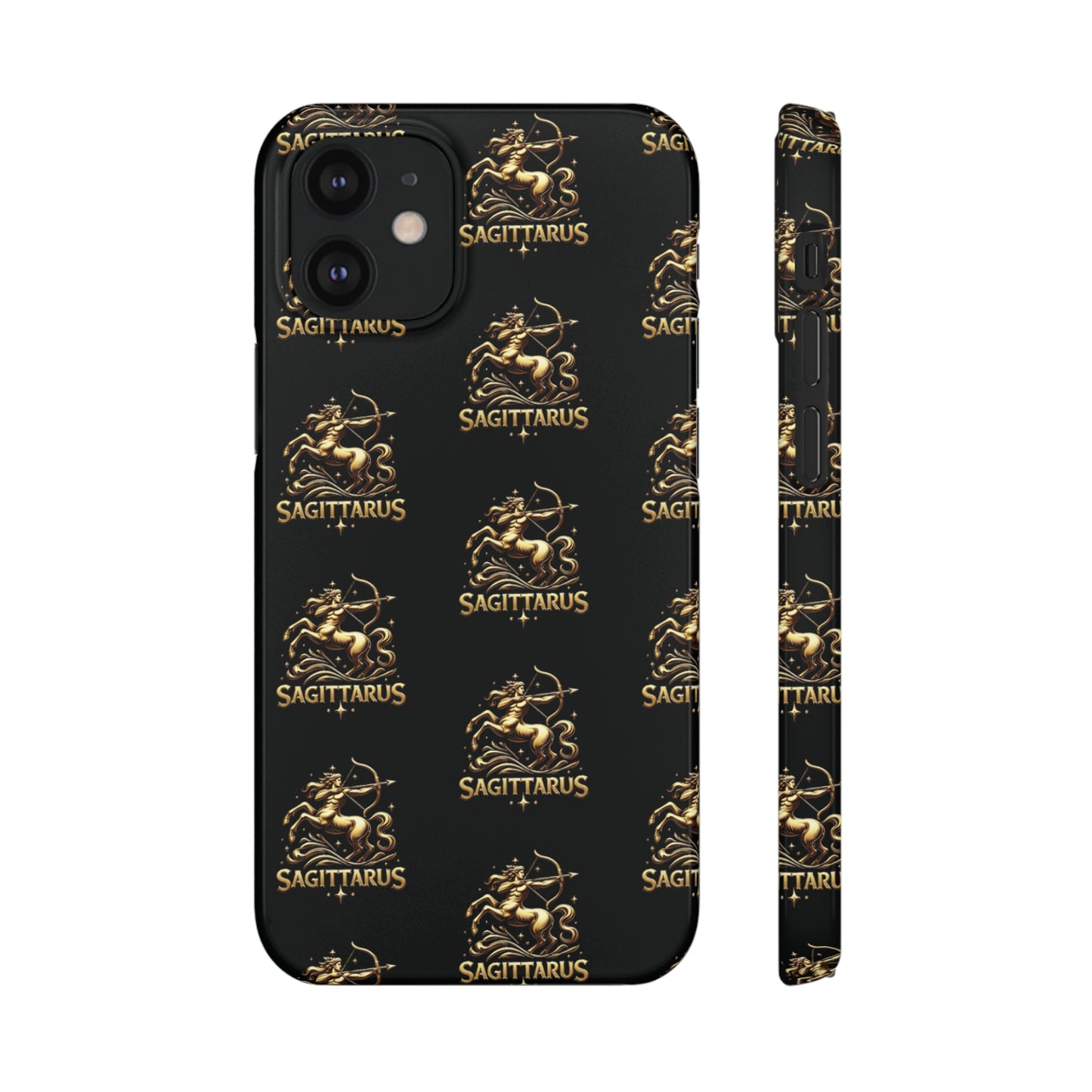 Sagittarius Patterned Snap Cases