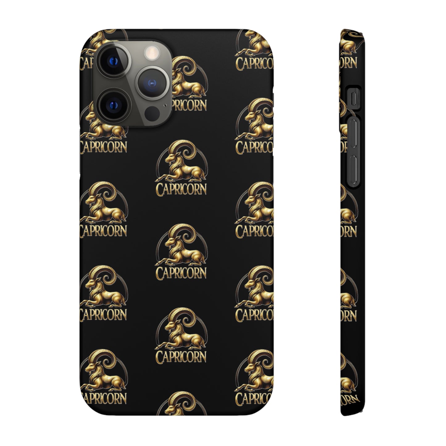 Capricorn Patterned Snap Cases