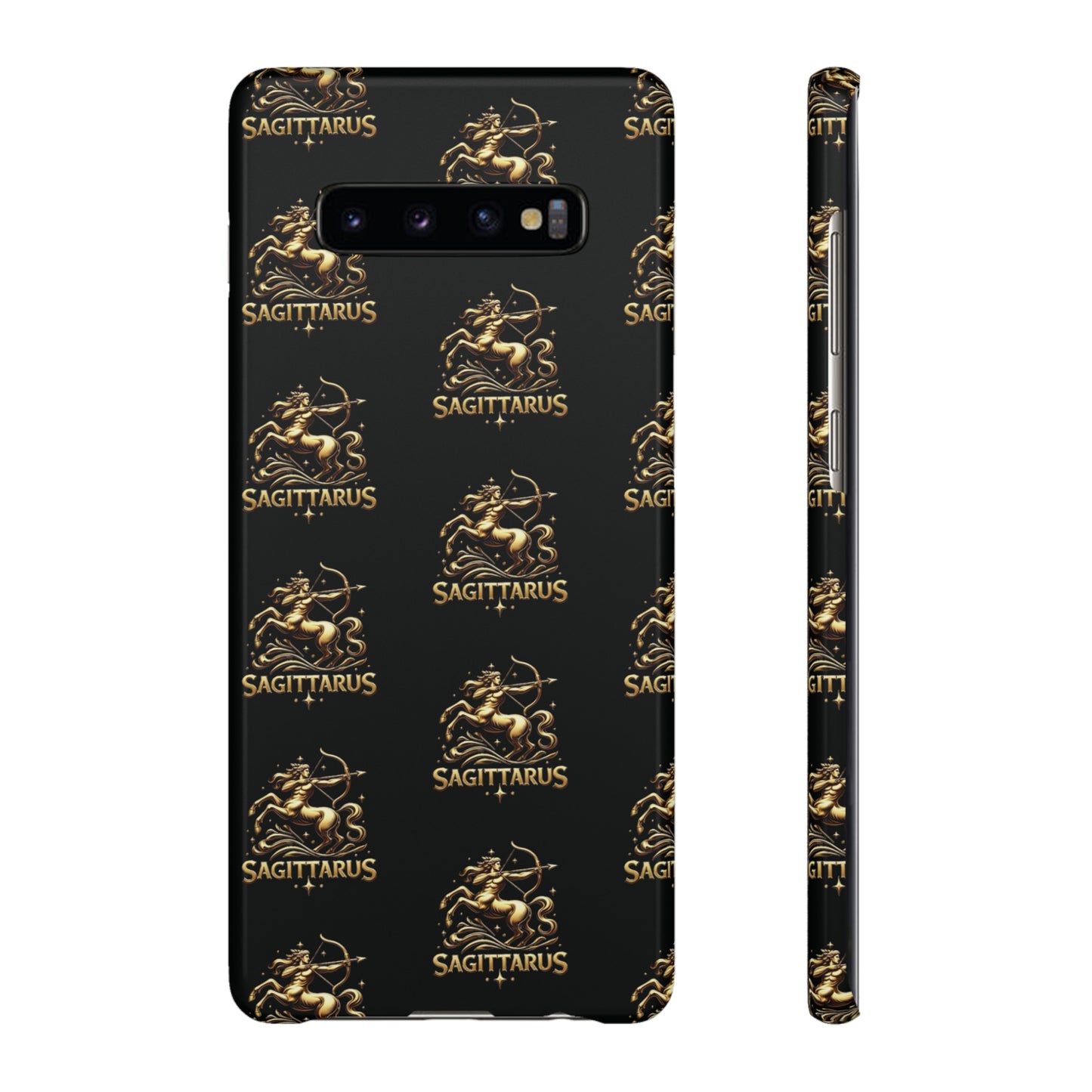 Sagittarius Patterned Snap Cases