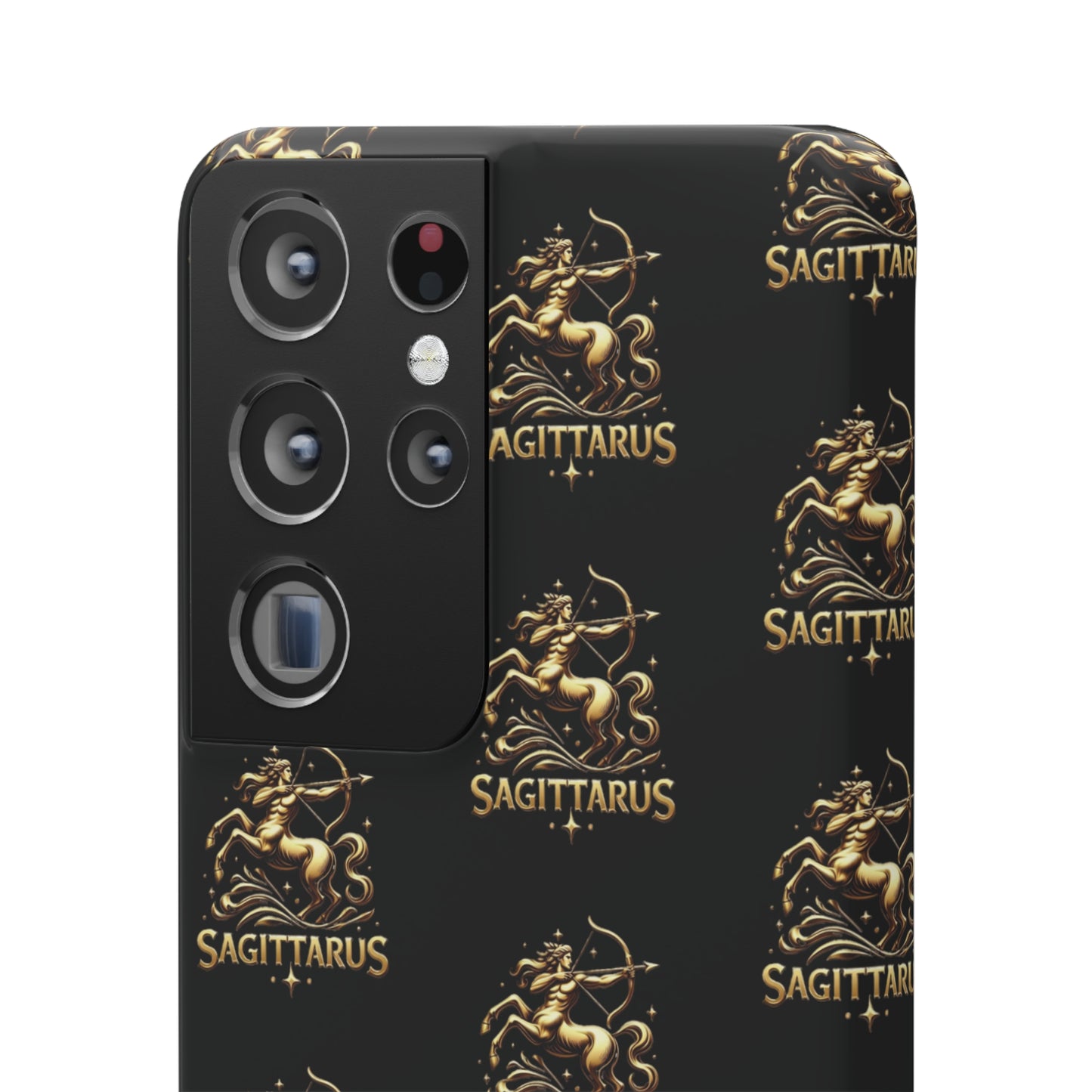 Sagittarius Patterned Snap Cases