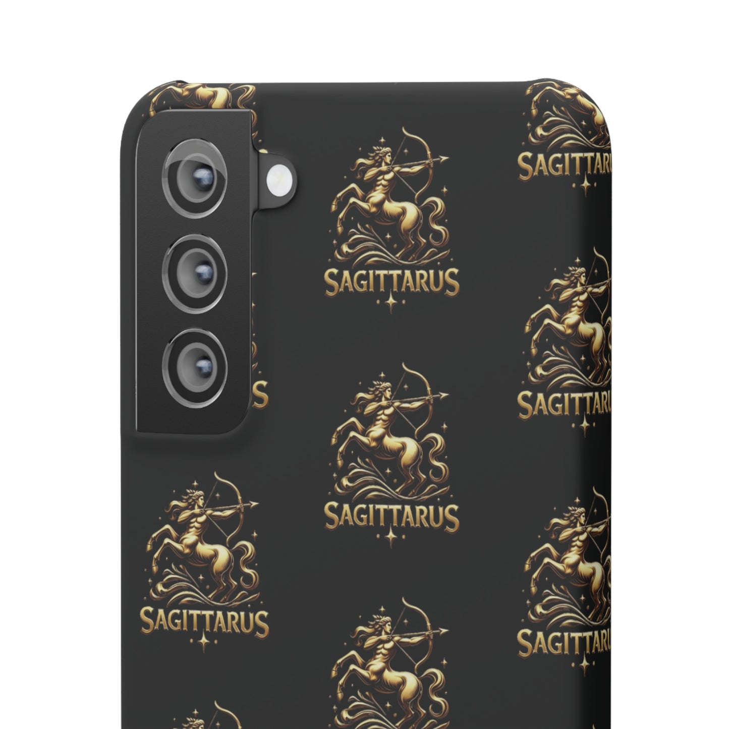 Sagittarius Patterned Snap Cases