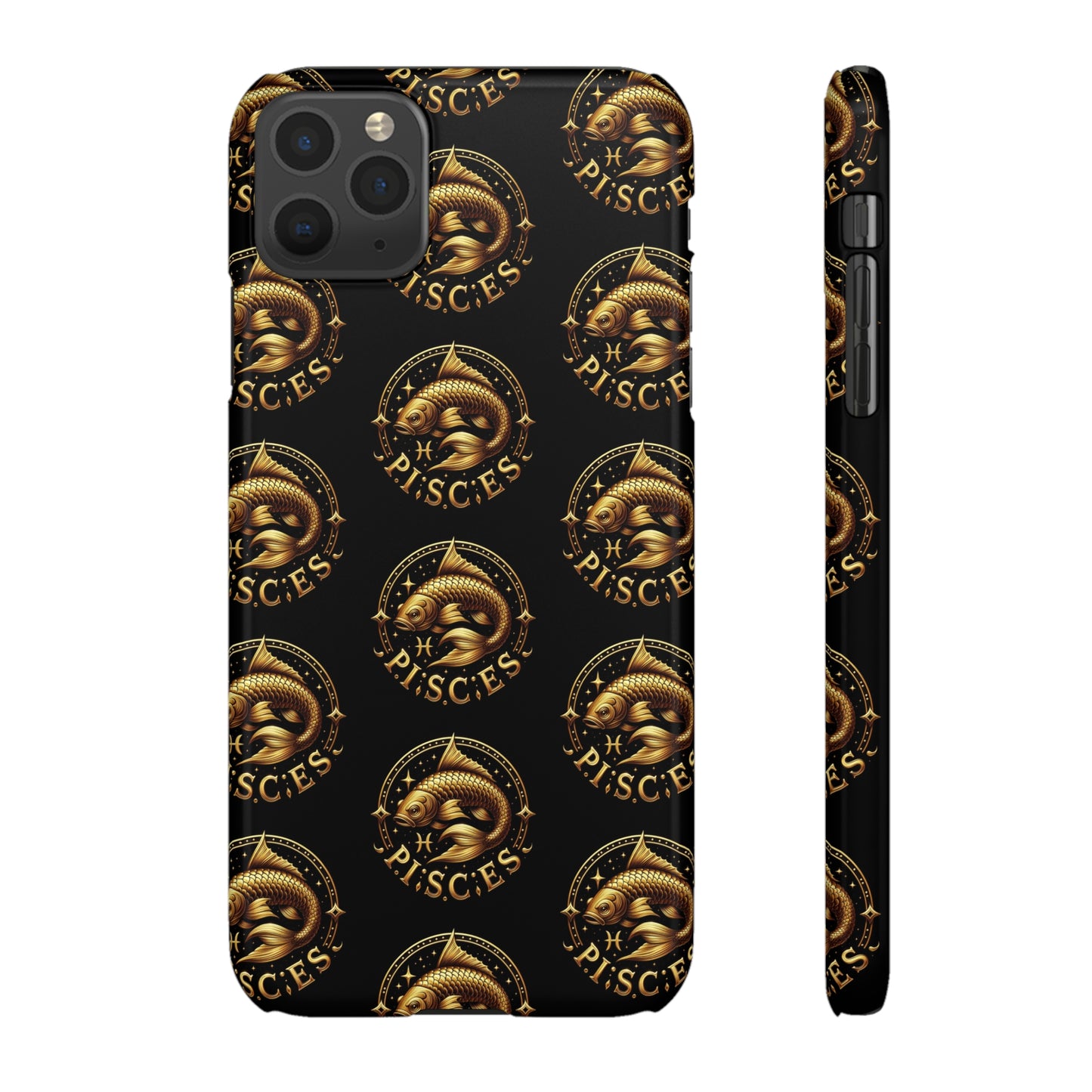 Pisces Patterned Snap Cases