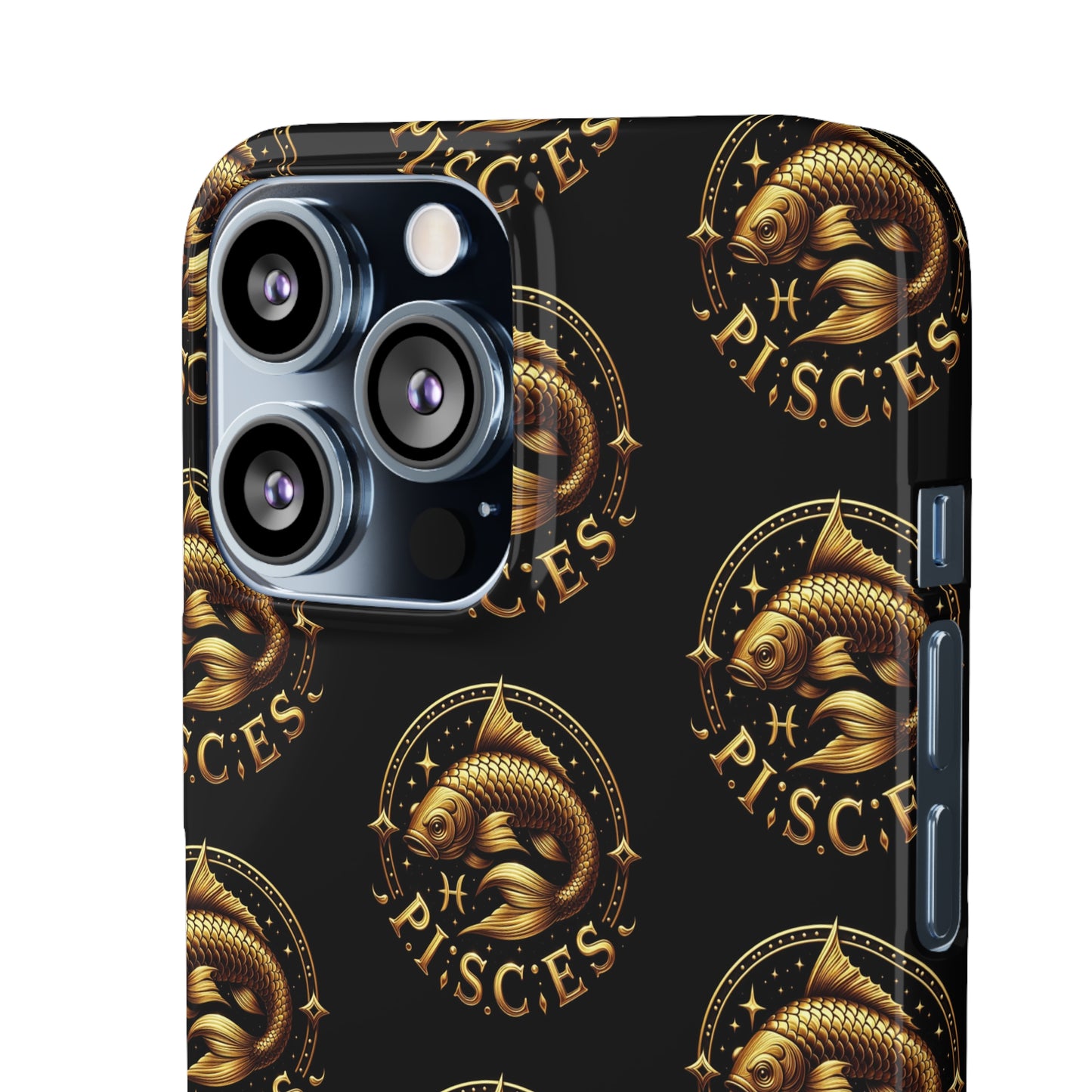 Pisces Patterned Snap Cases