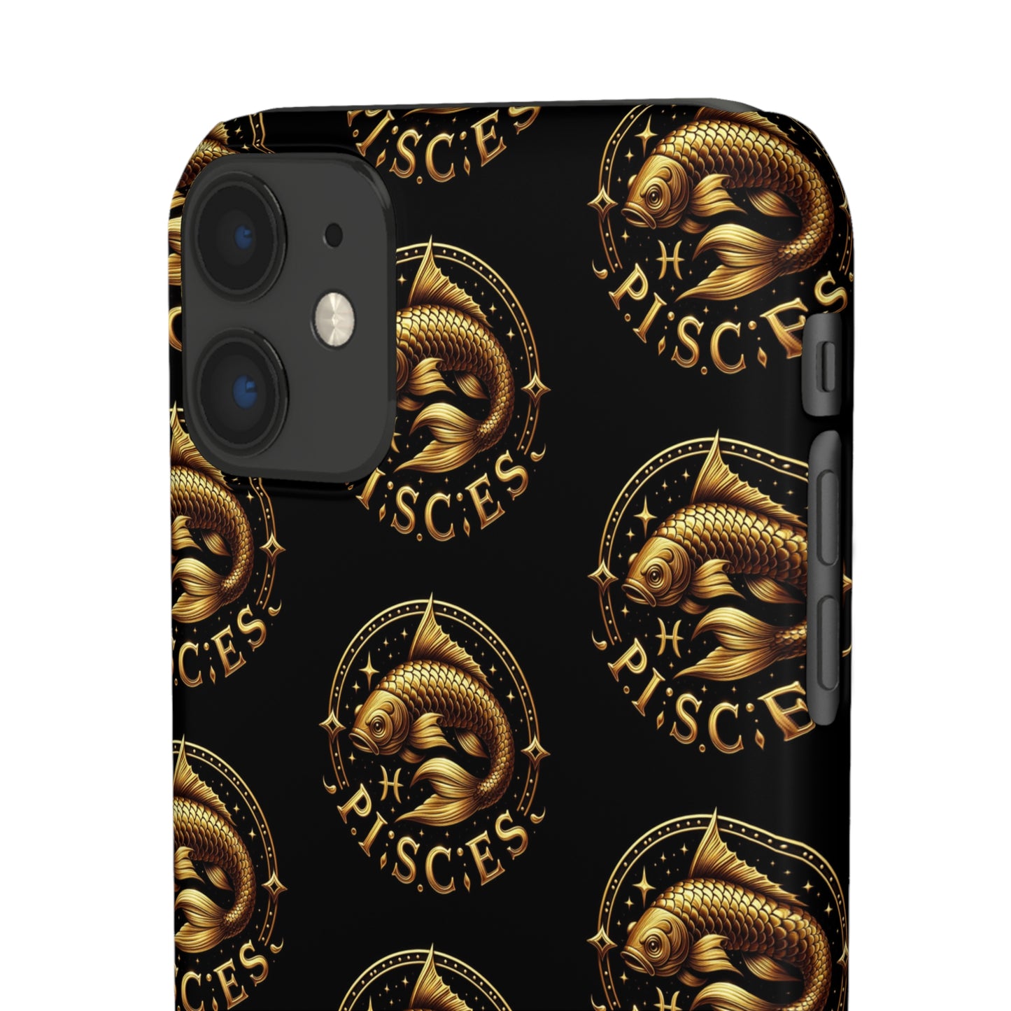 Pisces Patterned Snap Cases