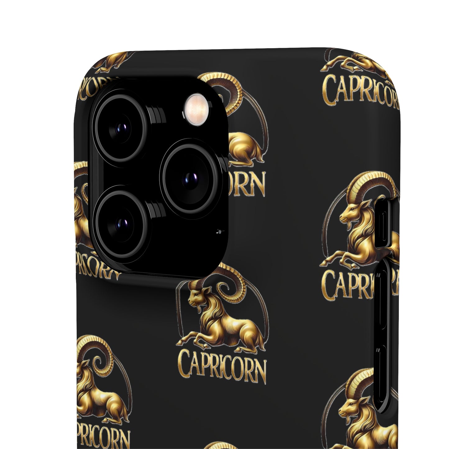 Capricorn Patterned Snap Cases