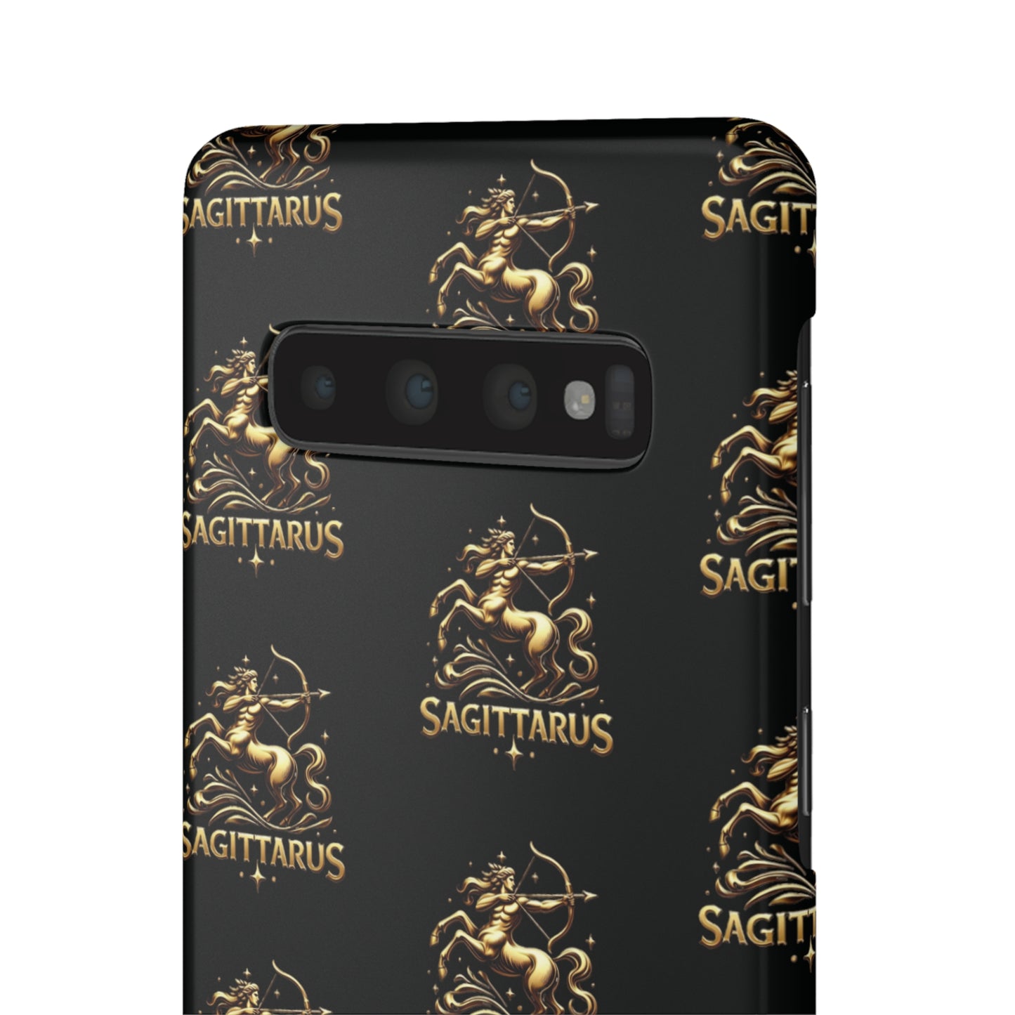 Sagittarius Patterned Snap Cases