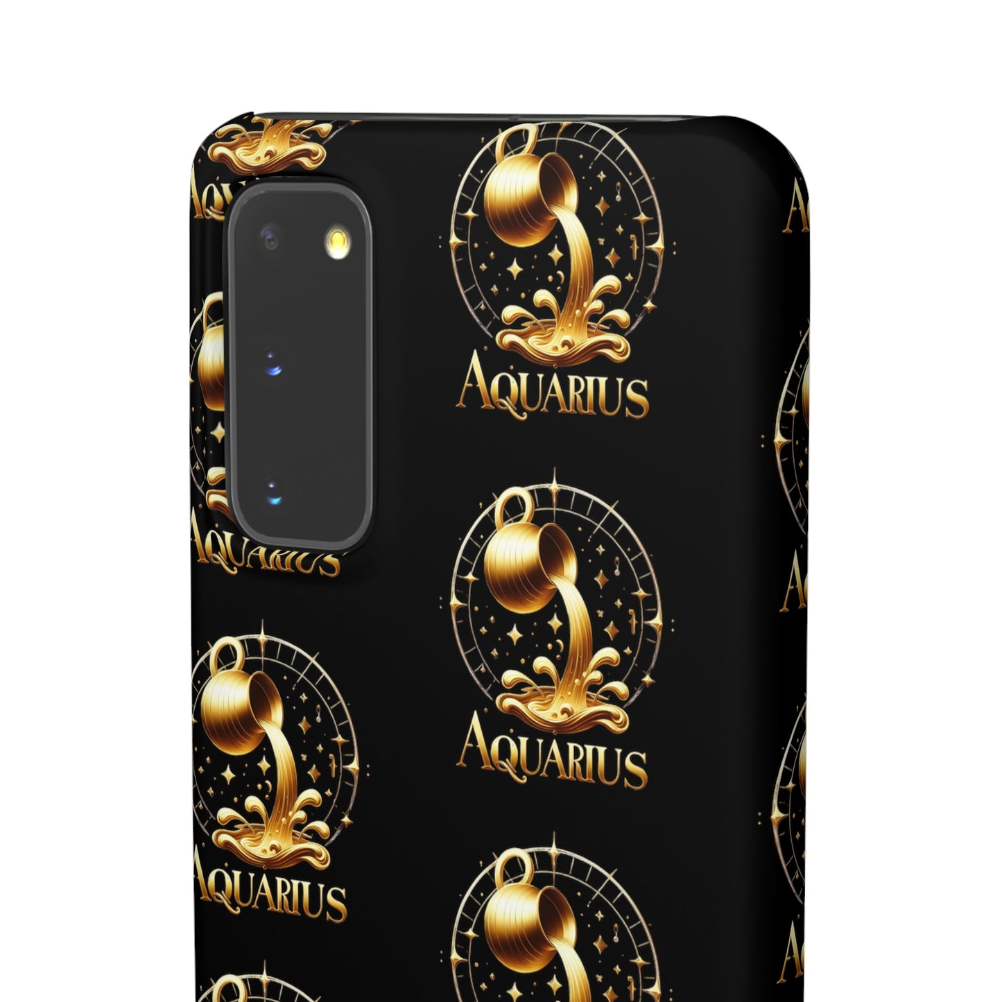 Aquarius Patterned Snap Cases