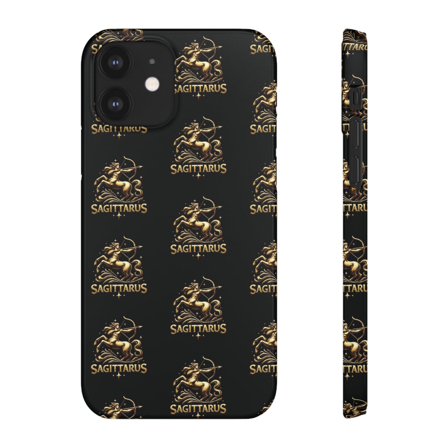 Sagittarius Patterned Snap Cases