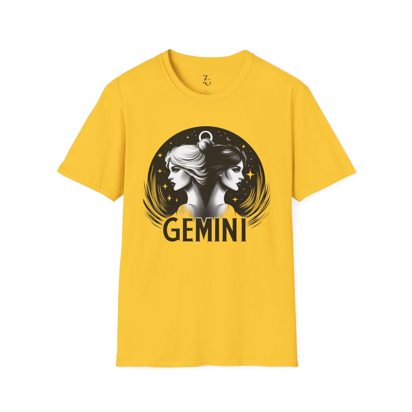 Gemini Softstyle T-Shirt/Black