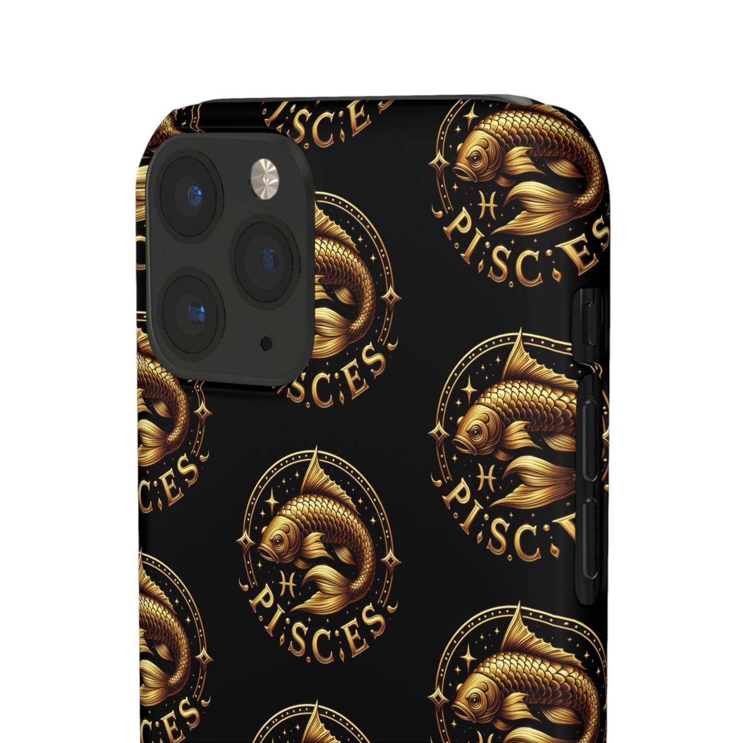 Pisces Patterned Snap Cases