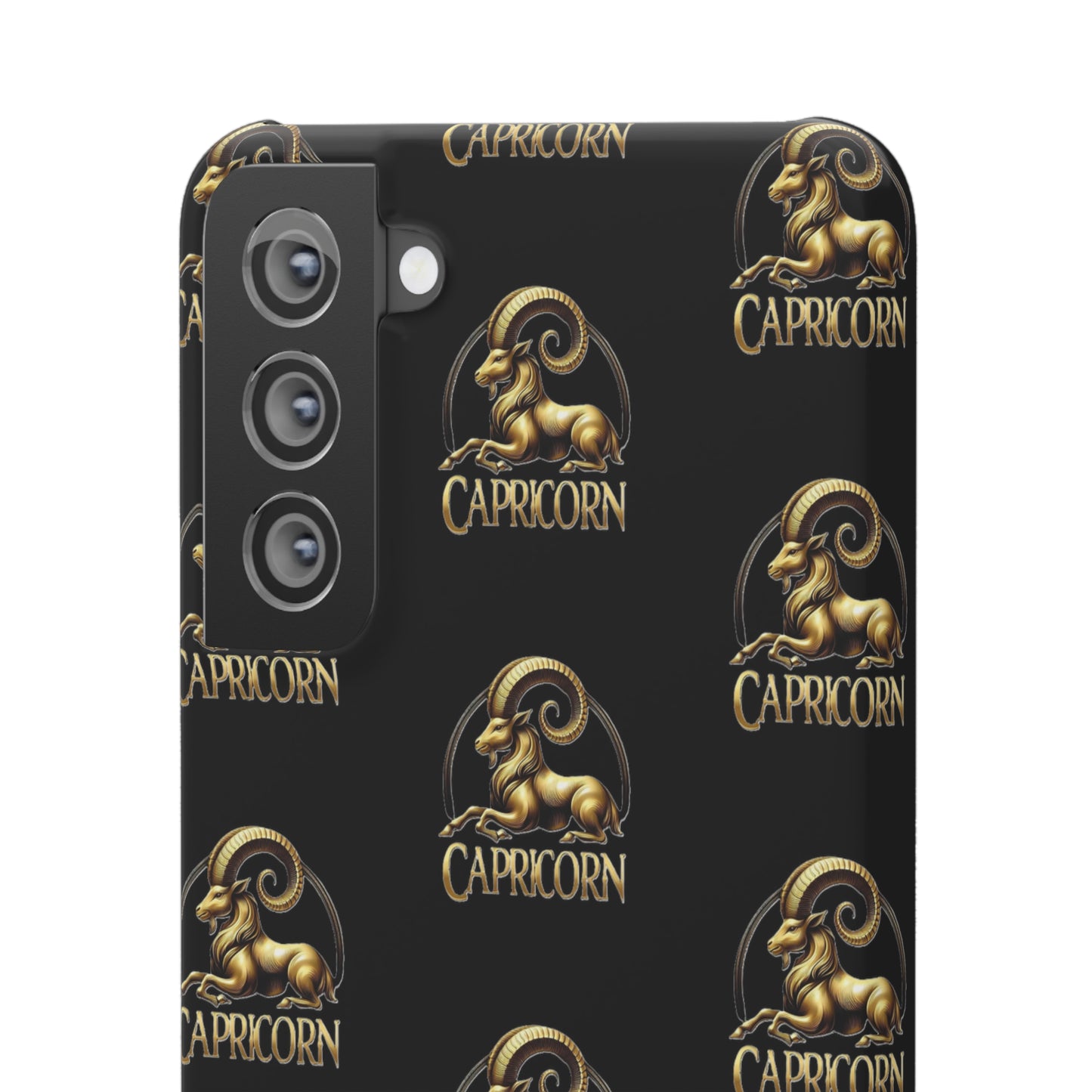 Capricorn Patterned Snap Cases