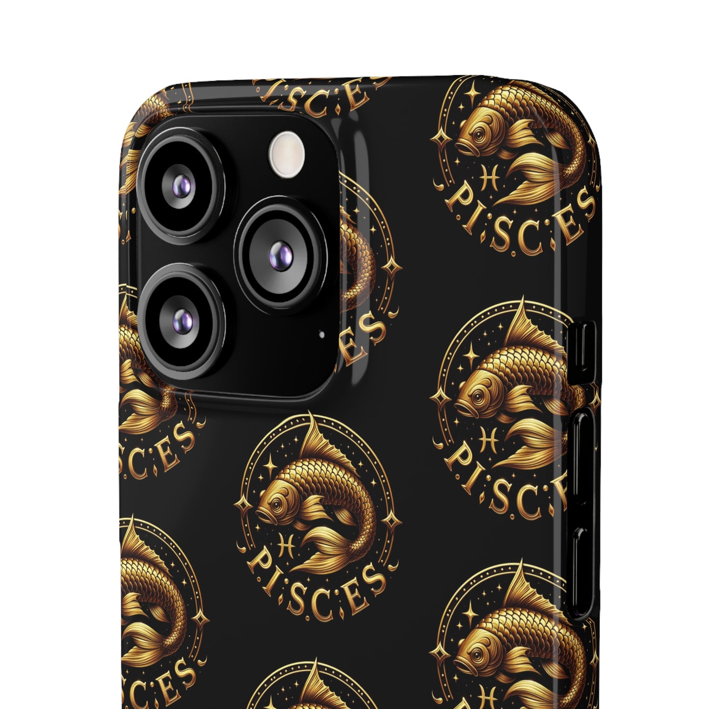 Pisces Patterned Snap Cases