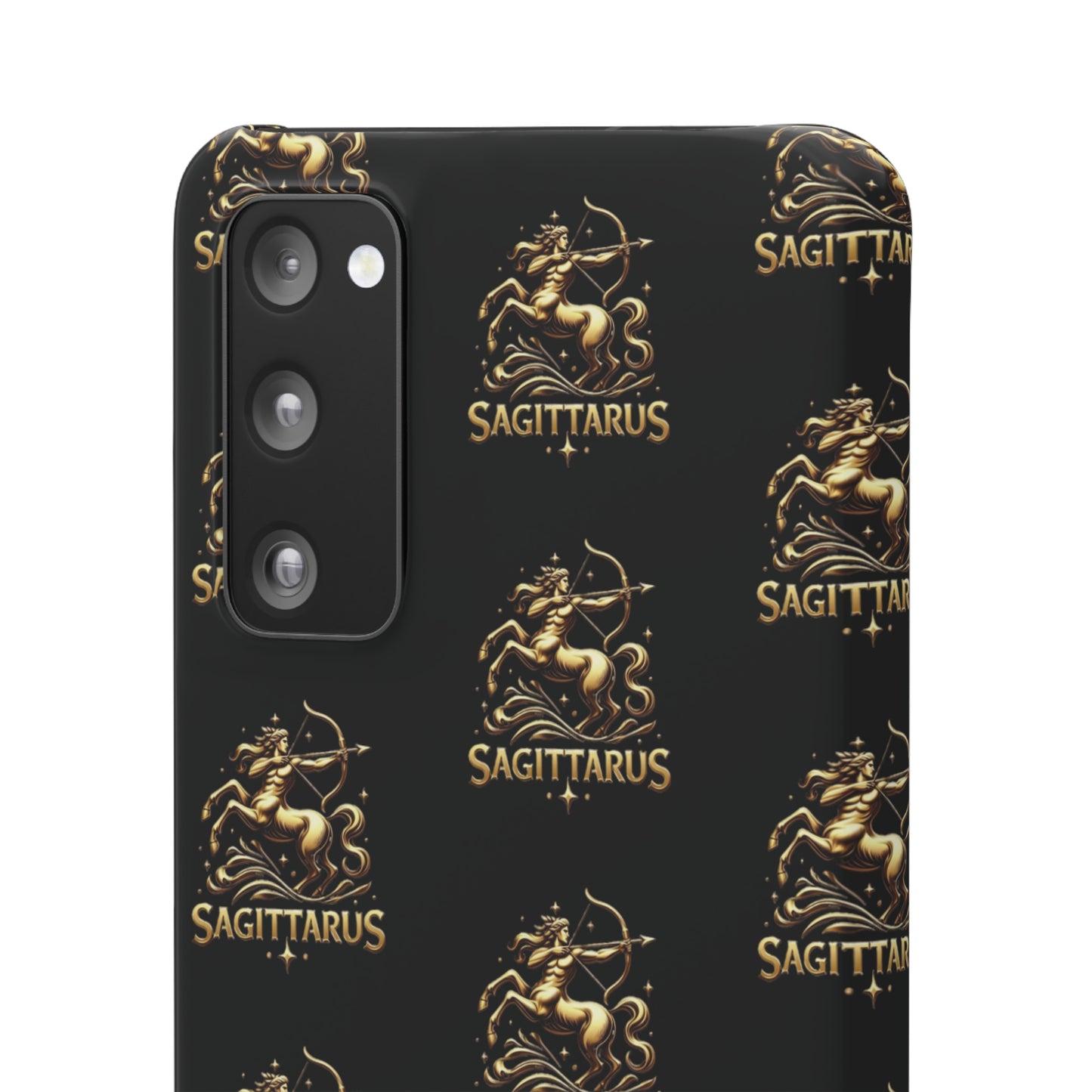 Sagittarius Patterned Snap Cases