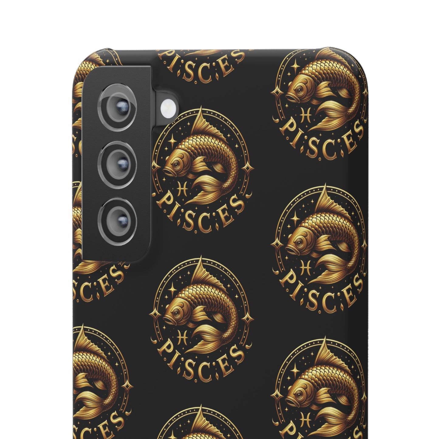 Pisces Patterned Snap Cases