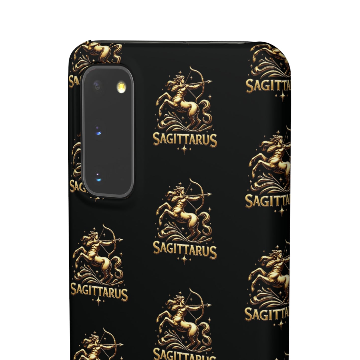 Sagittarius Patterned Snap Cases