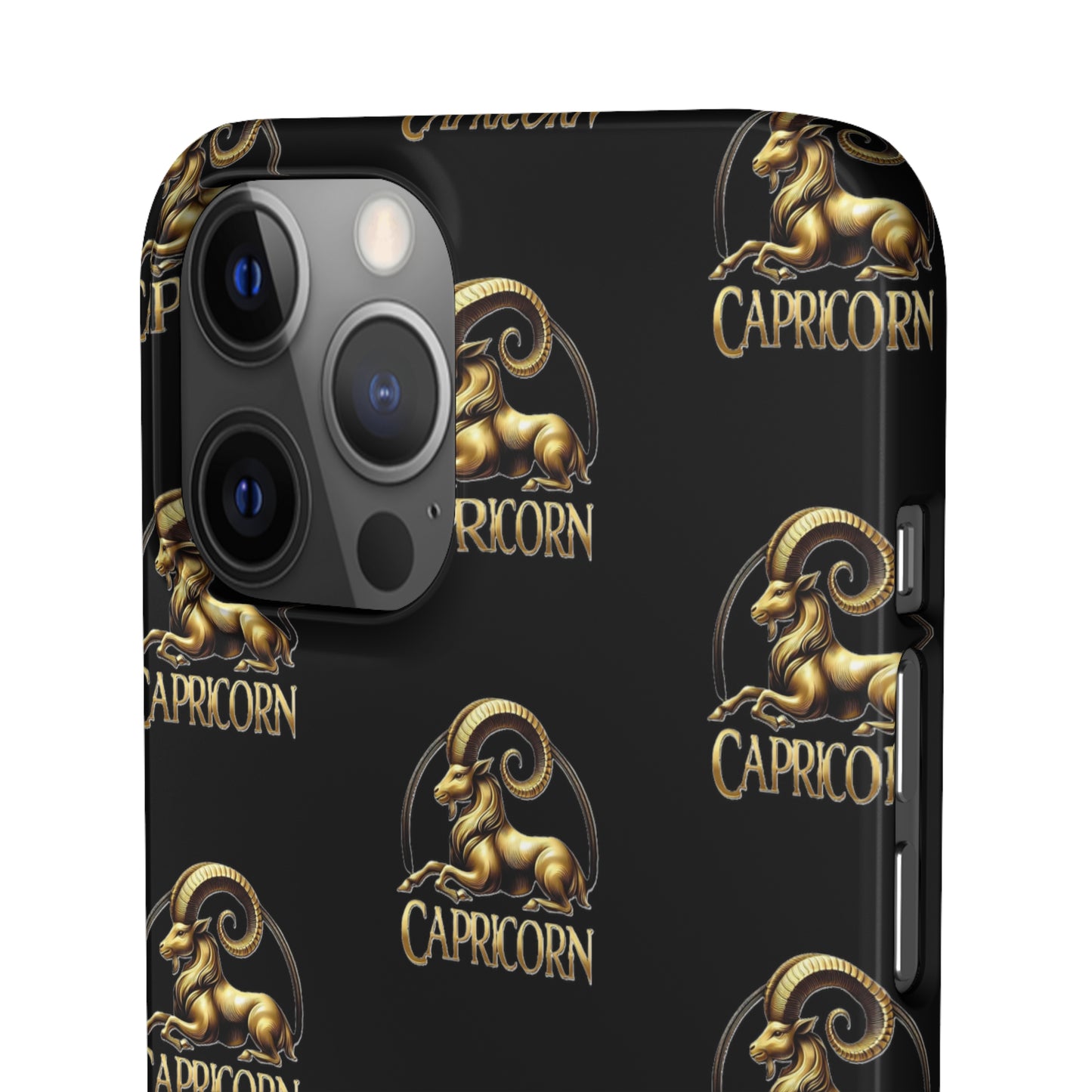 Capricorn Patterned Snap Cases