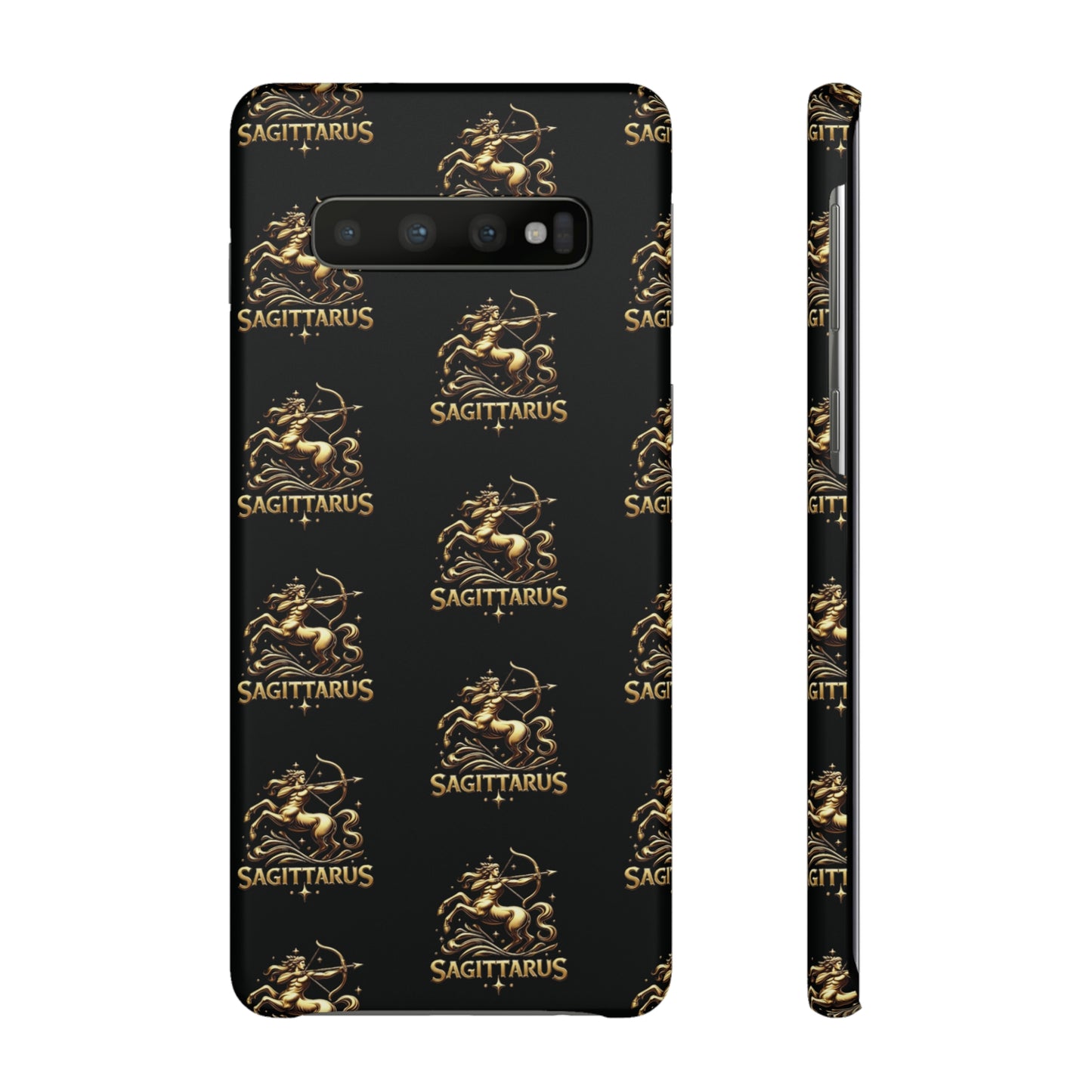 Sagittarius Patterned Snap Cases