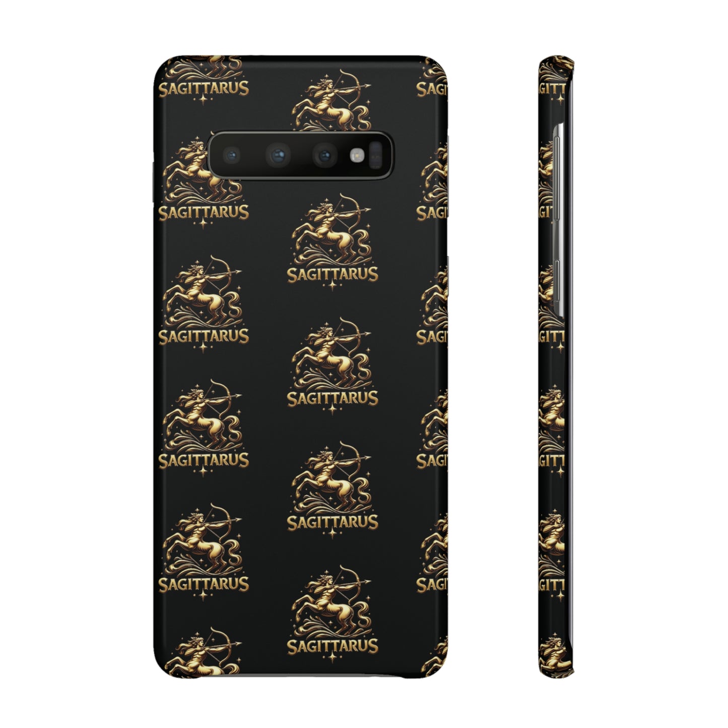 Sagittarius Patterned Snap Cases