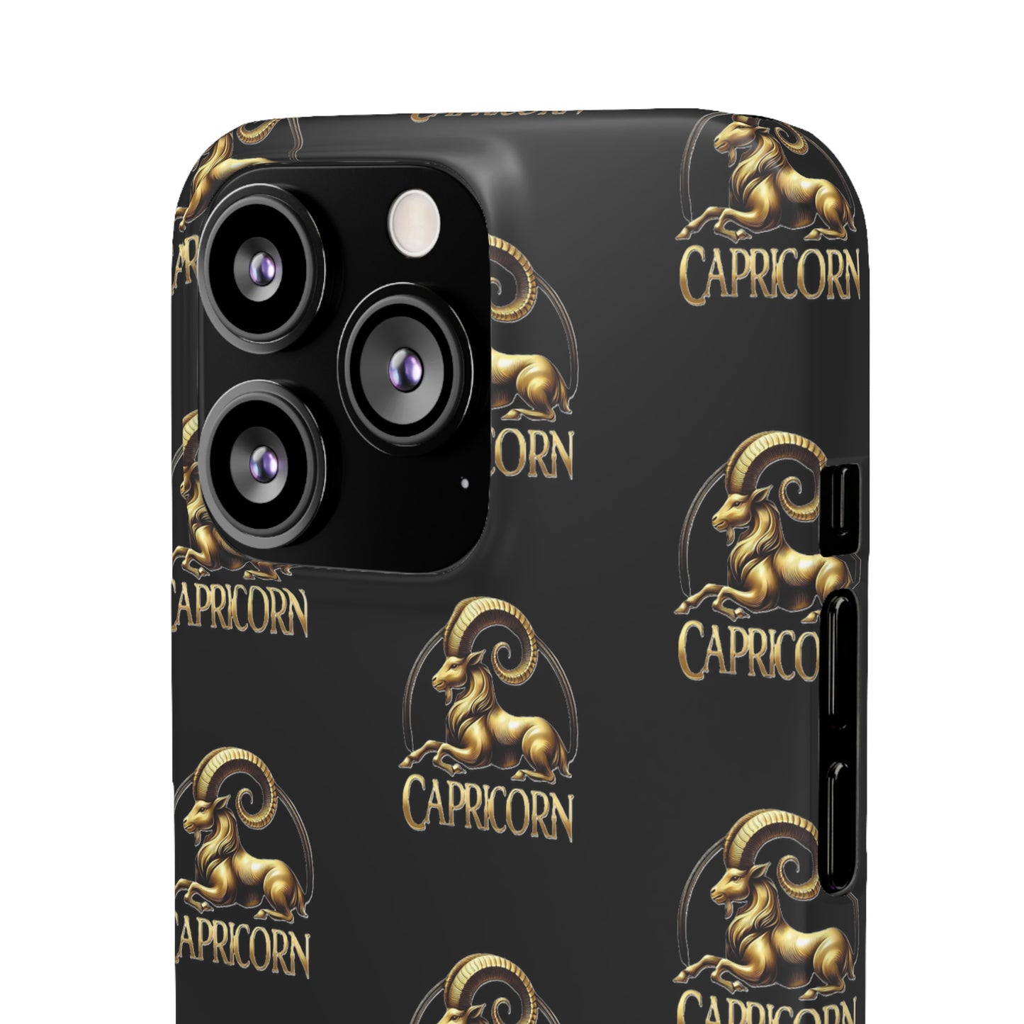 Capricorn Patterned Snap Cases