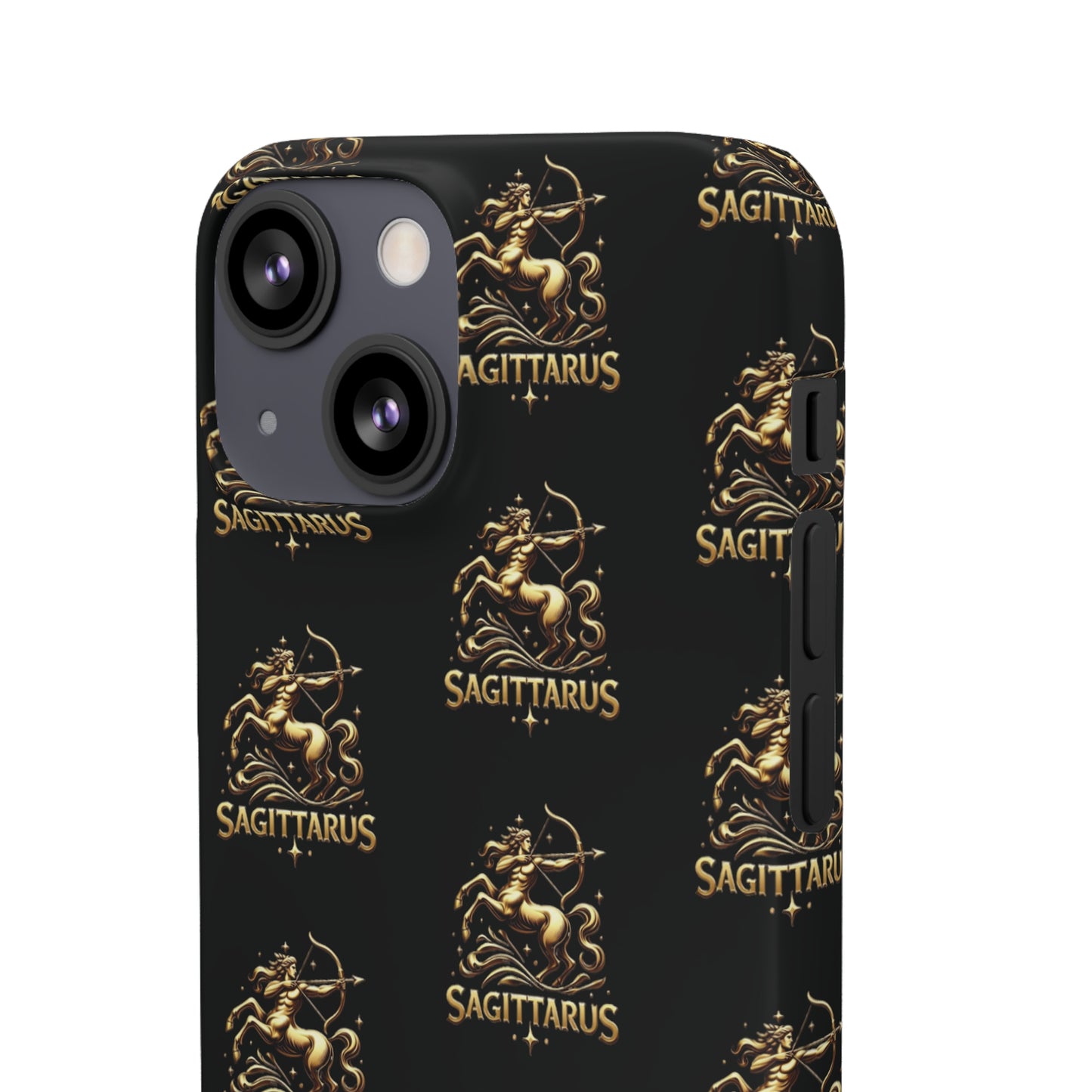 Sagittarius Patterned Snap Cases