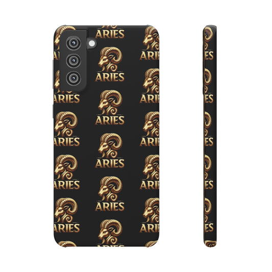 Aries Patterned Snap Cases