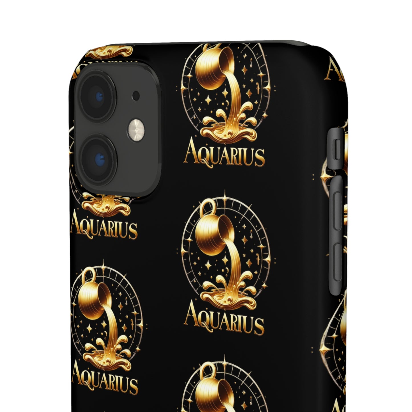 Aquarius Patterned Snap Cases