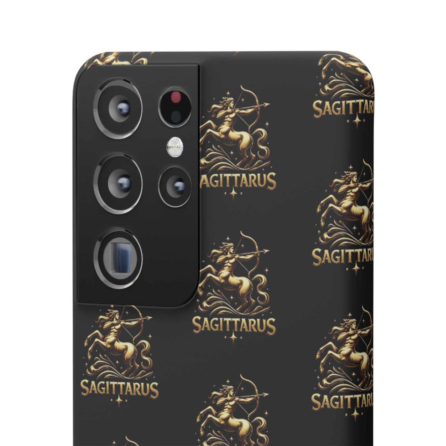 Sagittarius Patterned Snap Cases