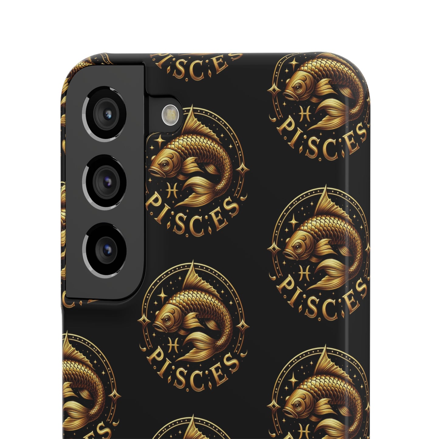 Pisces Patterned Snap Cases