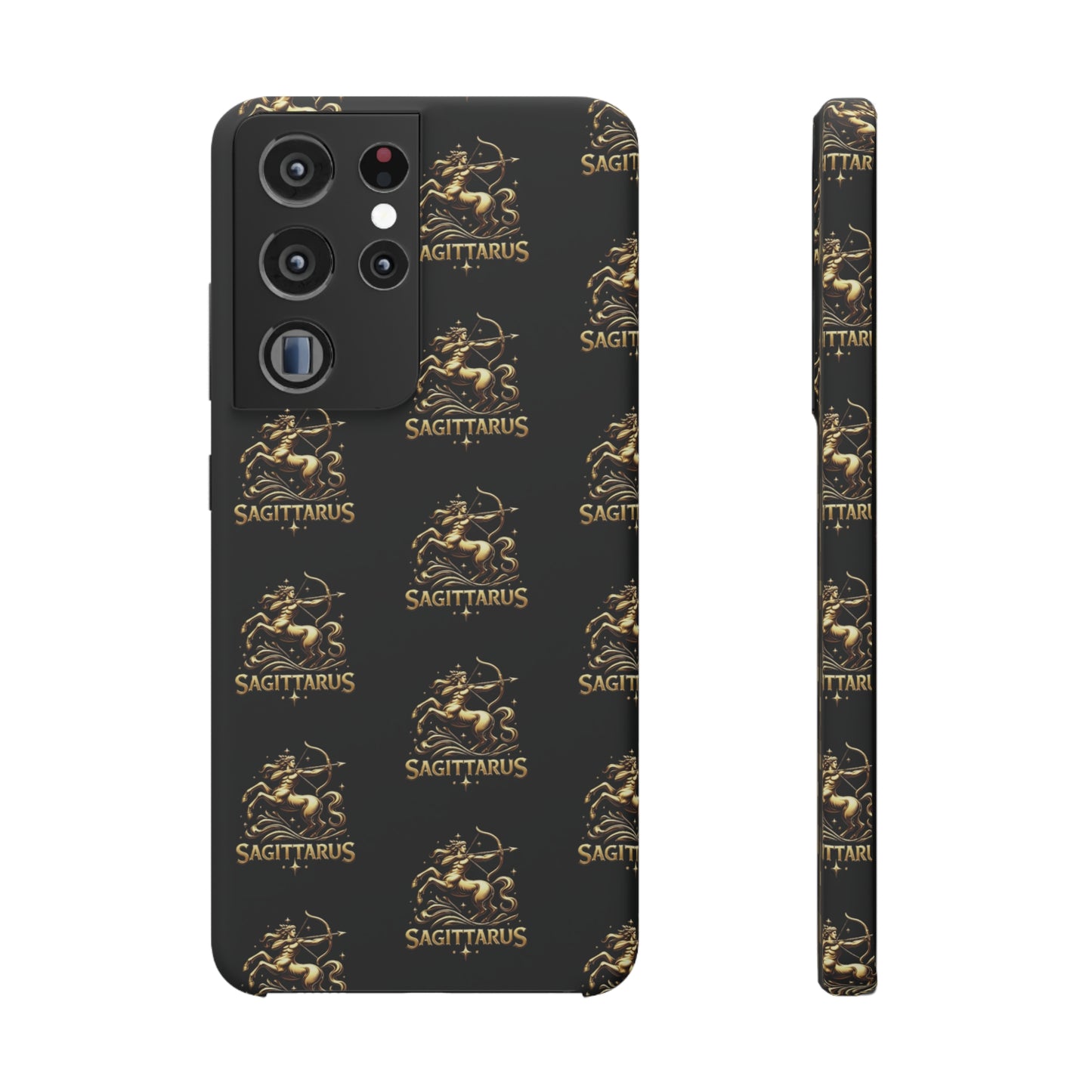 Sagittarius Patterned Snap Cases