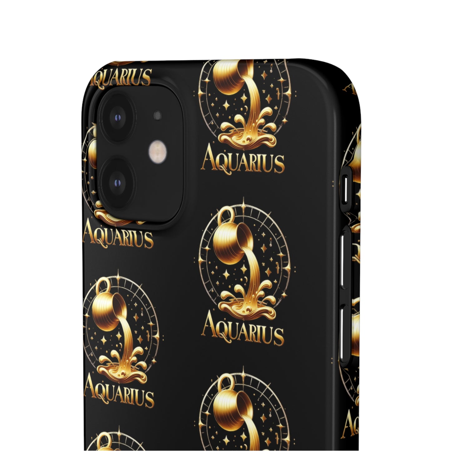 Aquarius Patterned Snap Cases