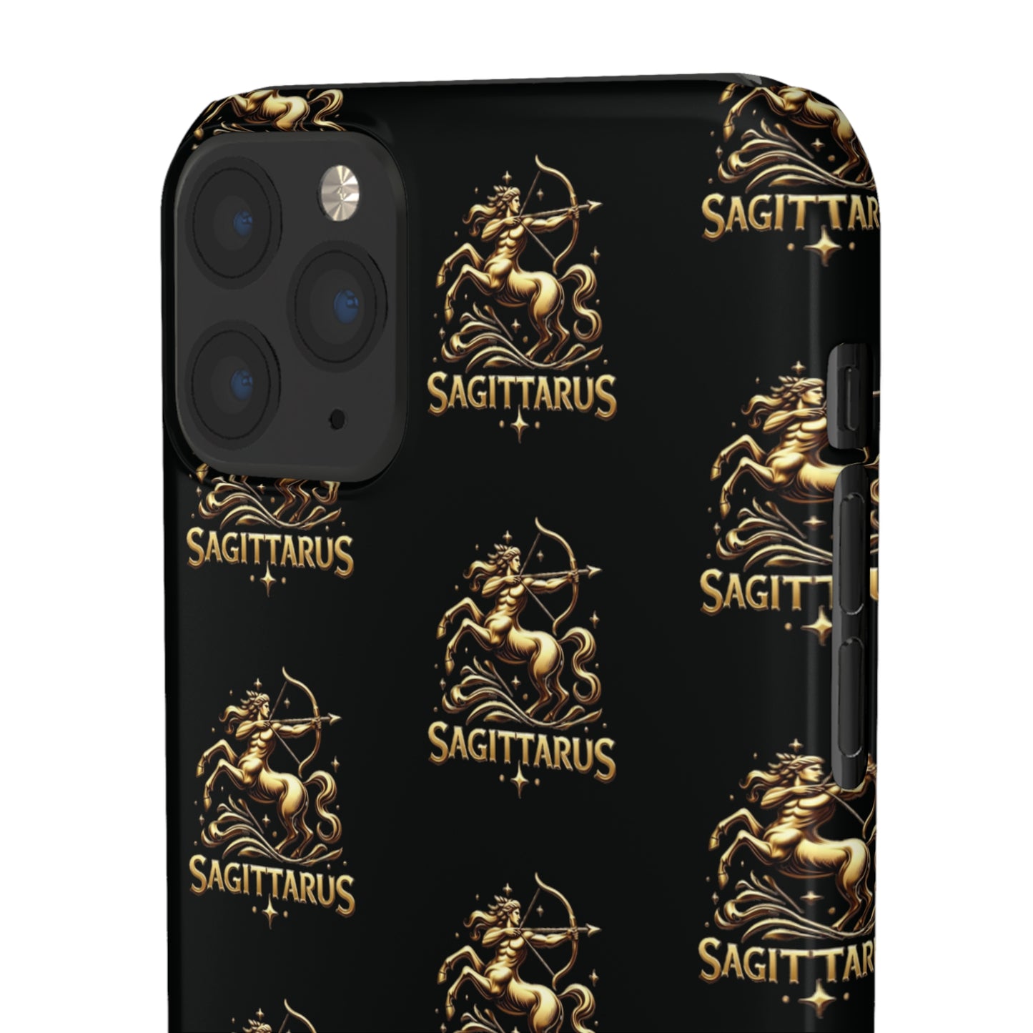 Sagittarius Patterned Snap Cases