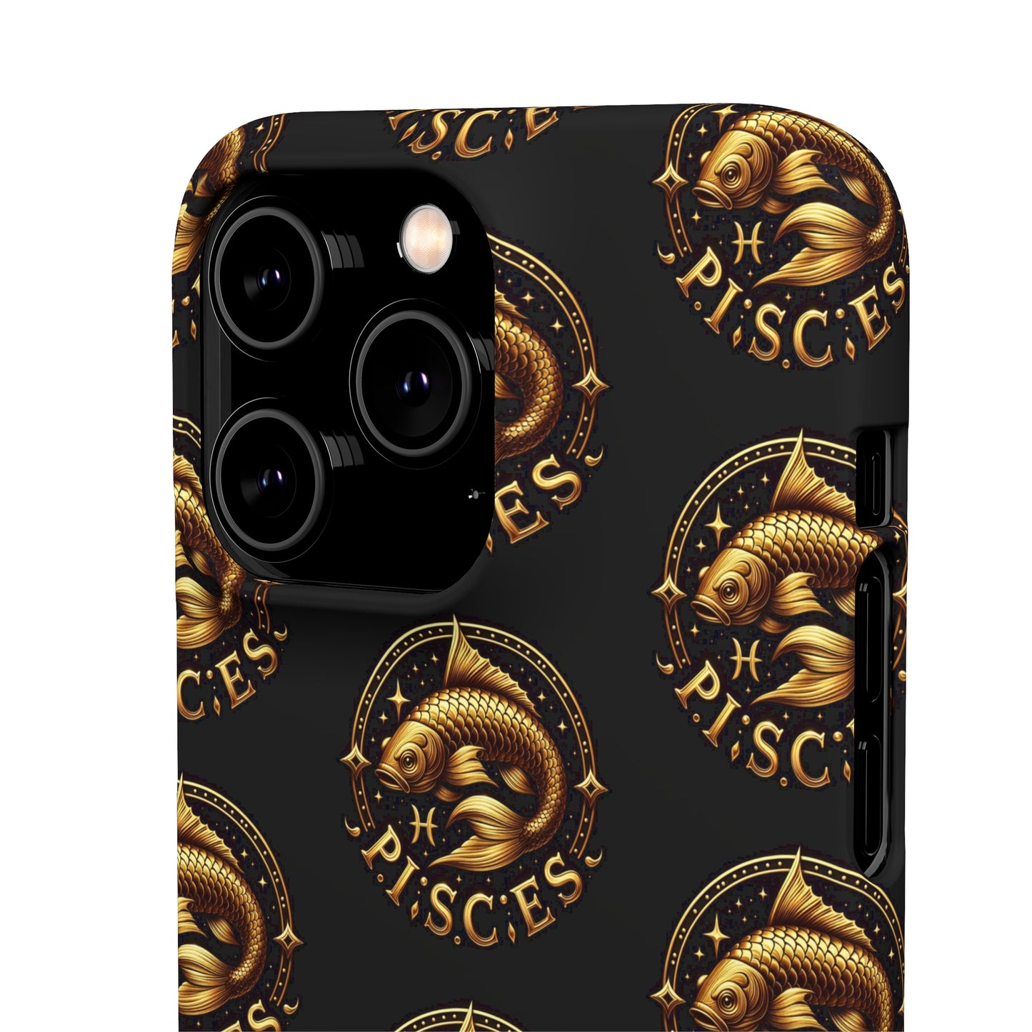 Pisces Patterned Snap Cases