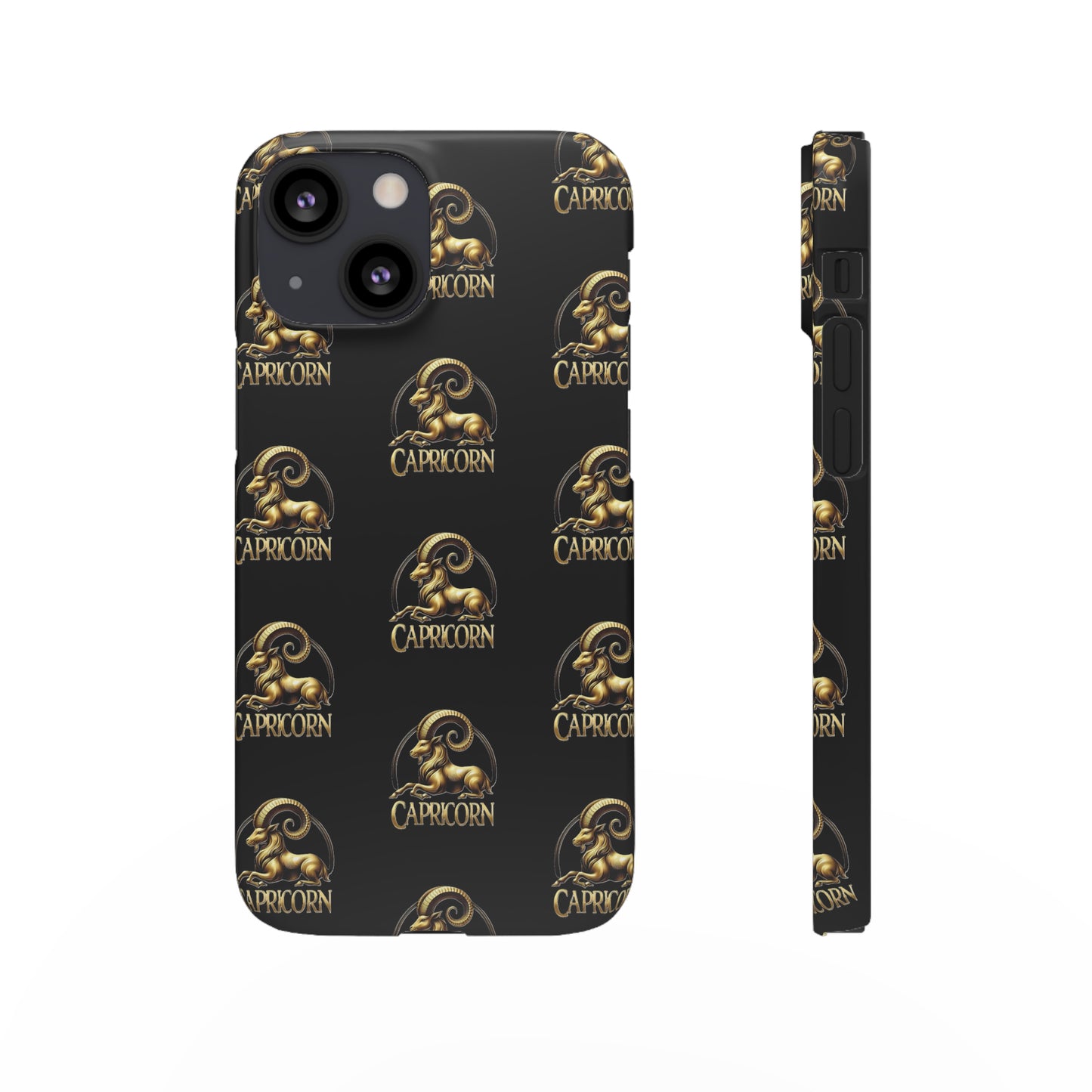 Capricorn Patterned Snap Cases