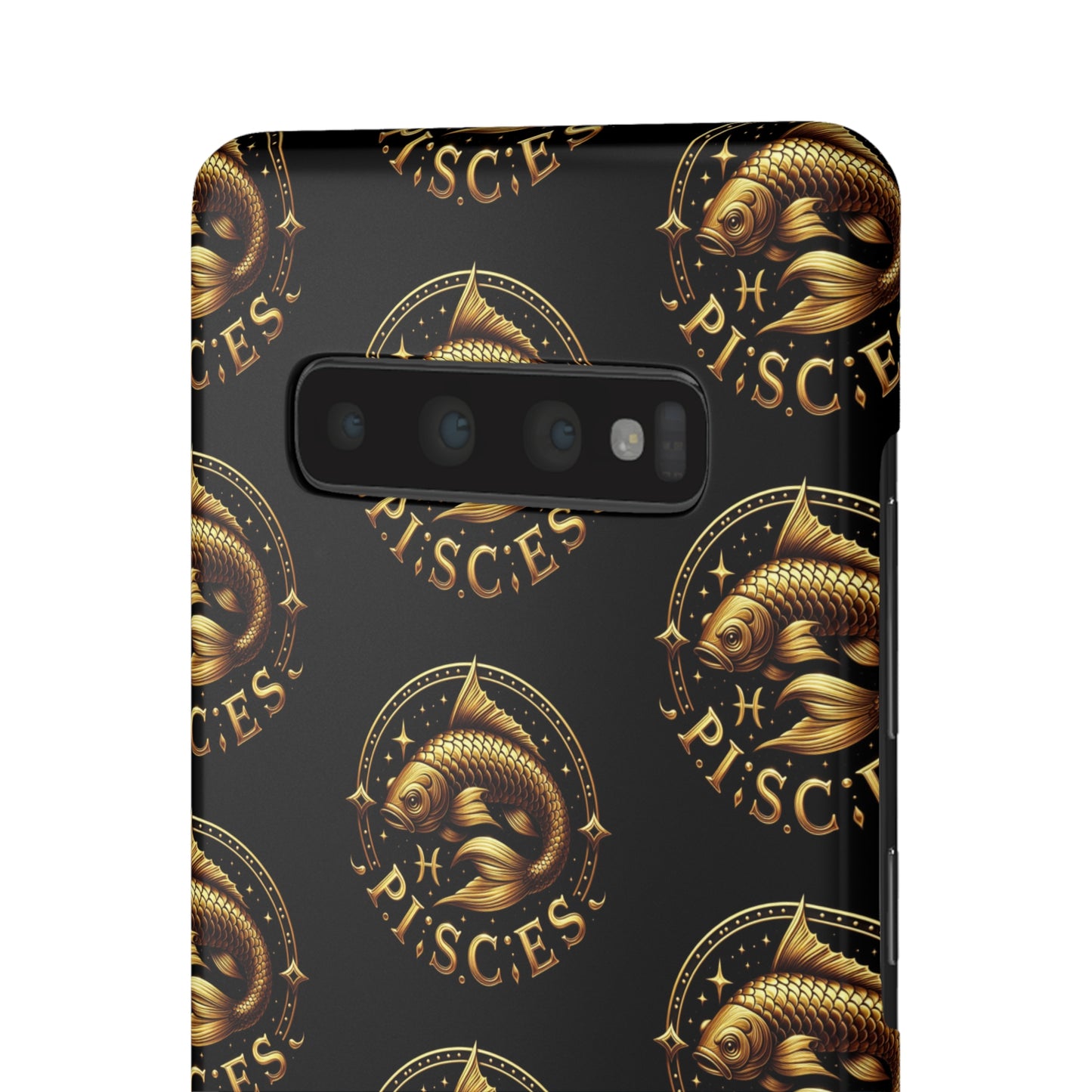 Pisces Patterned Snap Cases