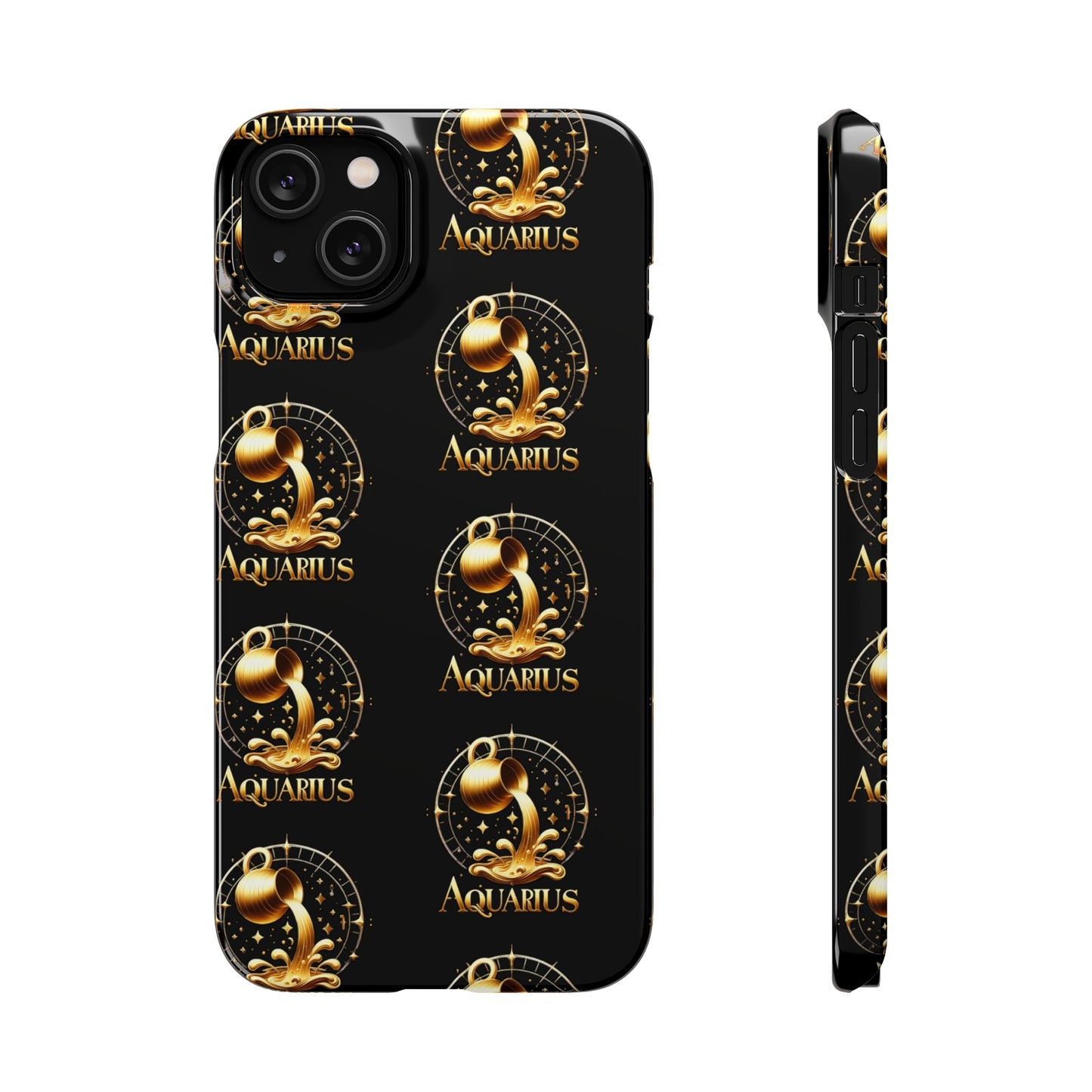 Aquarius Patterned Snap Cases