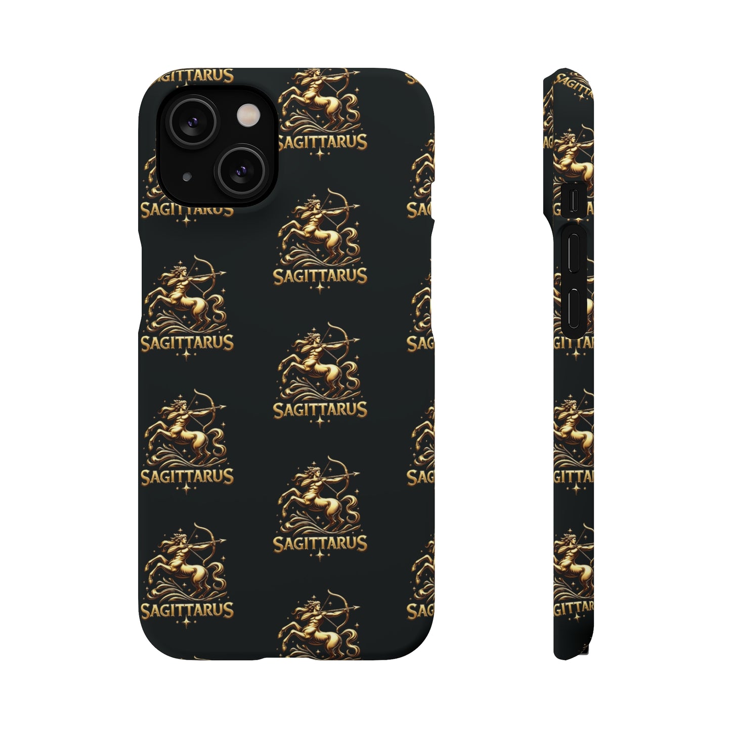 Sagittarius Patterned Snap Cases