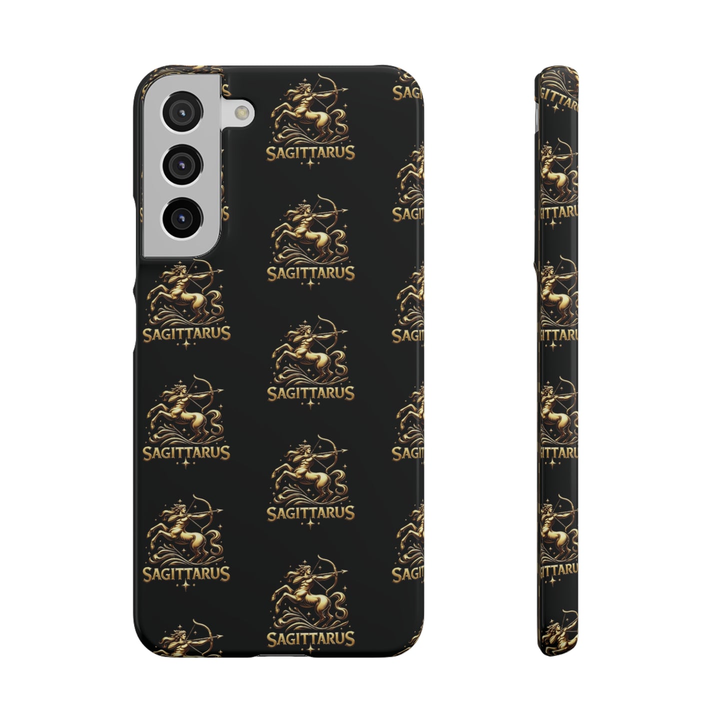 Sagittarius Patterned Snap Cases