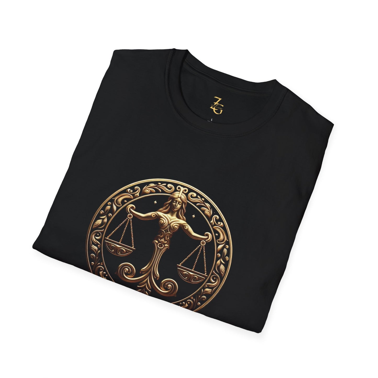 Libra Softstyle T-Shirt/Gold