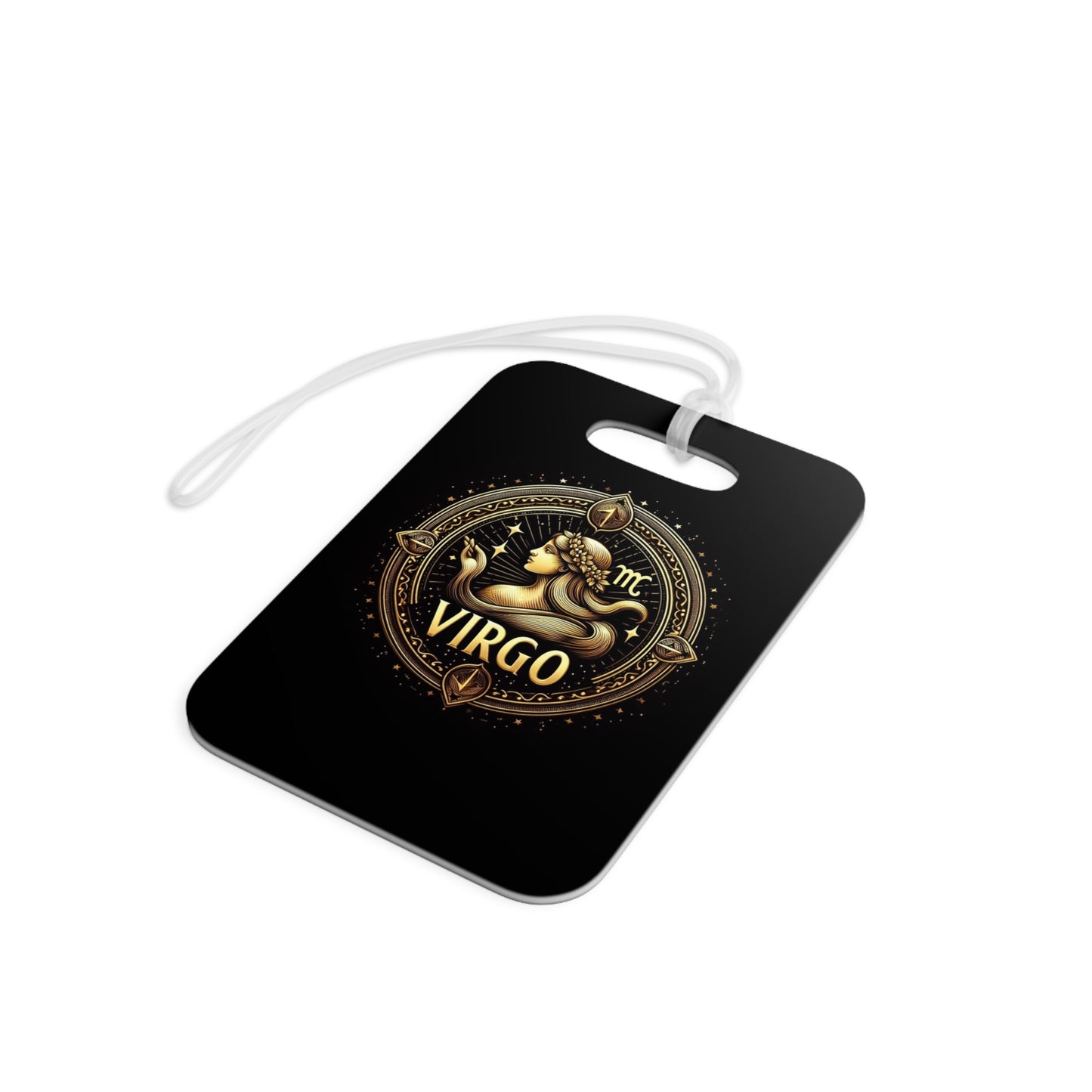 Virgo Luggage Tags/Gold