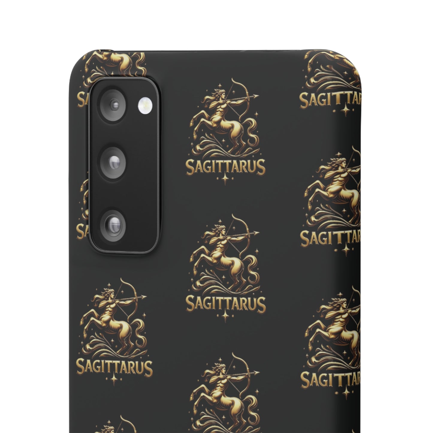 Sagittarius Patterned Snap Cases