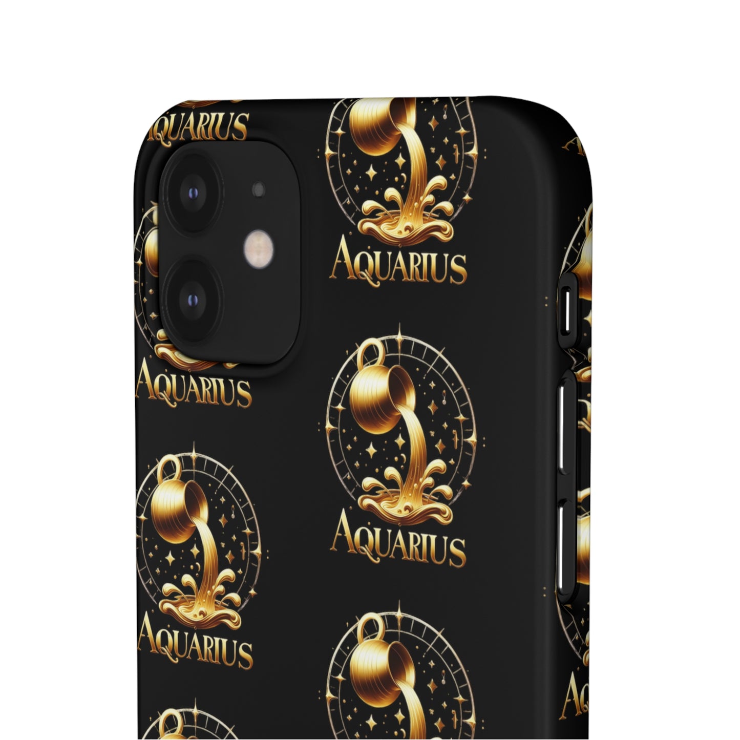 Aquarius Patterned Snap Cases