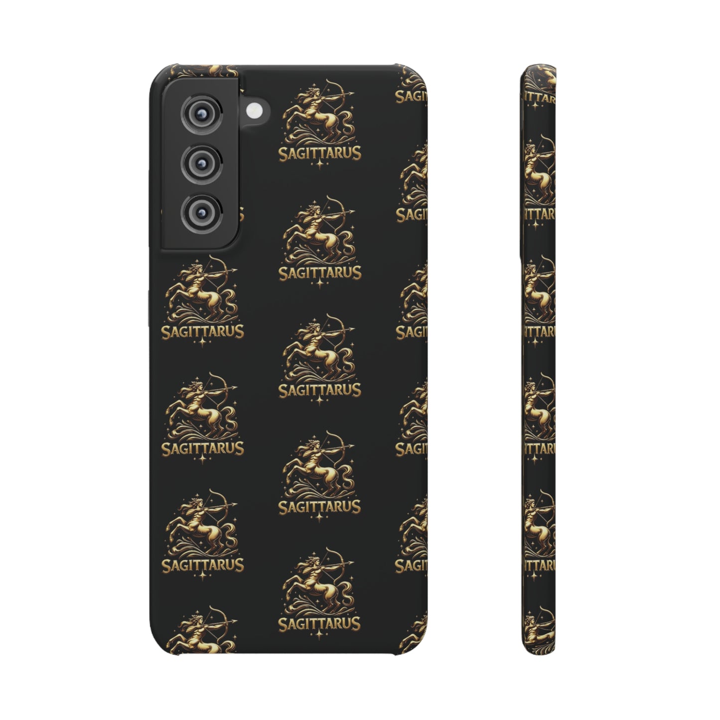 Sagittarius Patterned Snap Cases