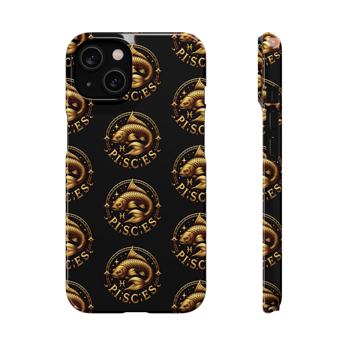 Pisces Patterned Snap Cases