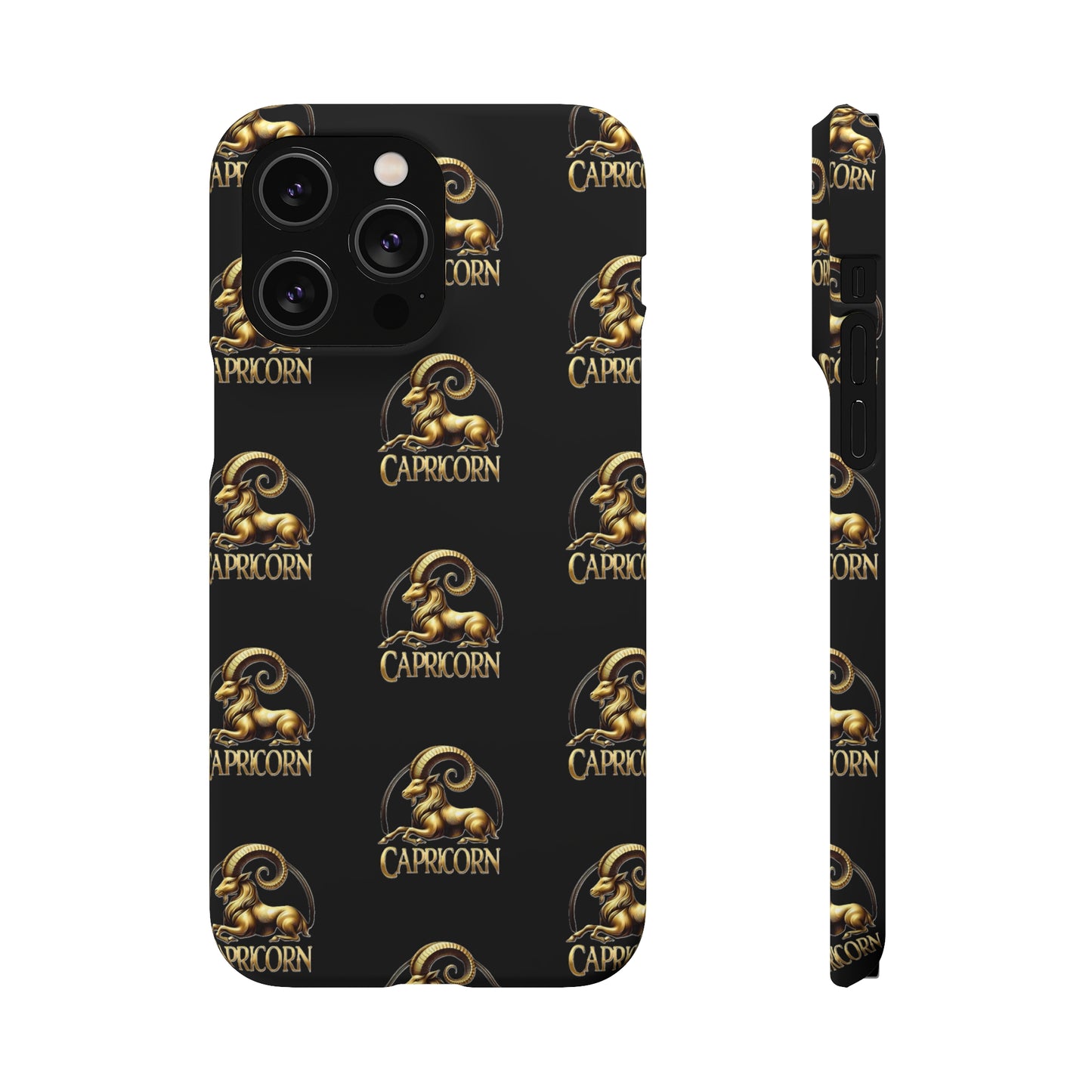 Capricorn Patterned Snap Cases