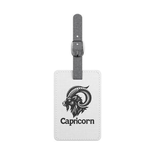 Capricorn Saffiano  Luggage Tag