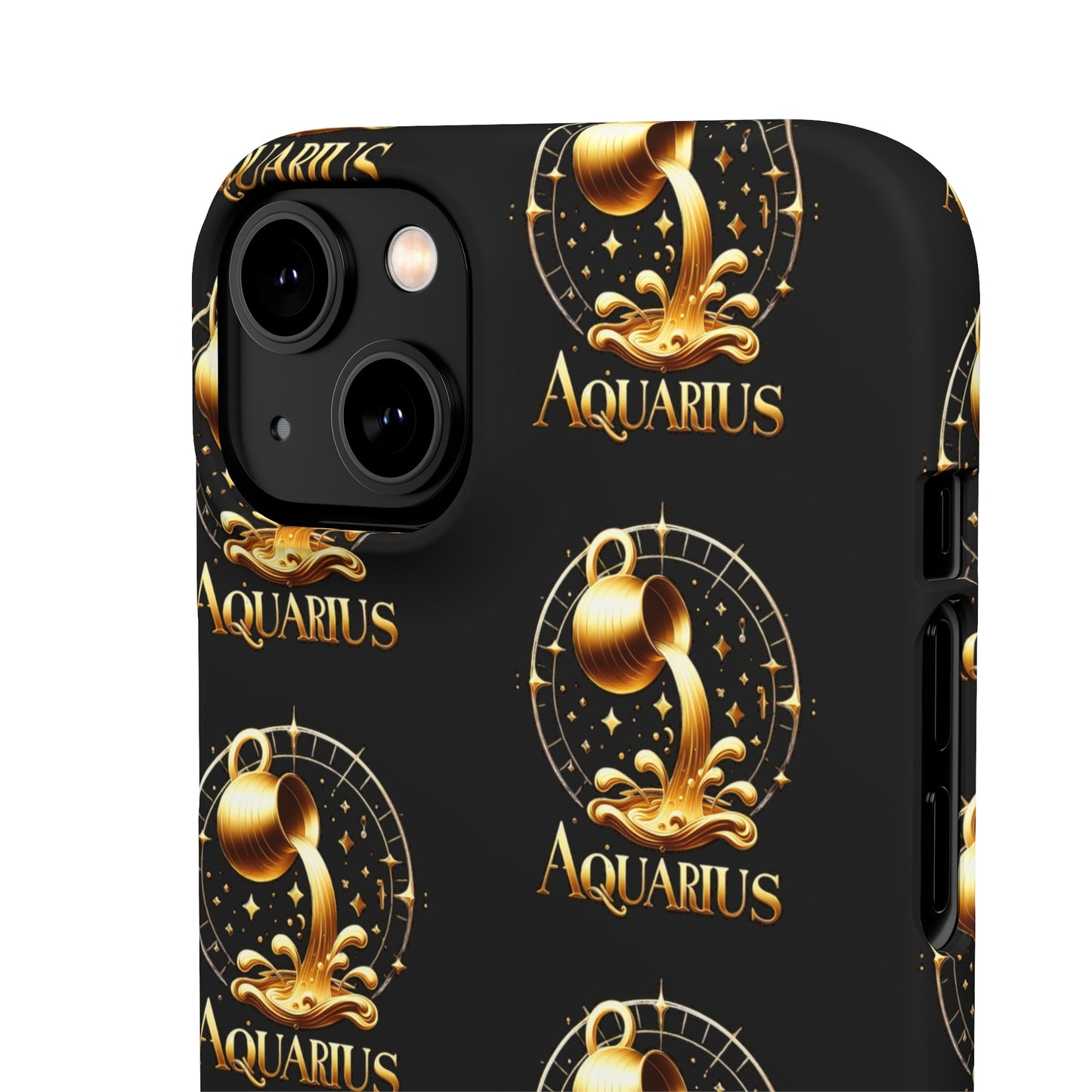 Aquarius Patterned Snap Cases